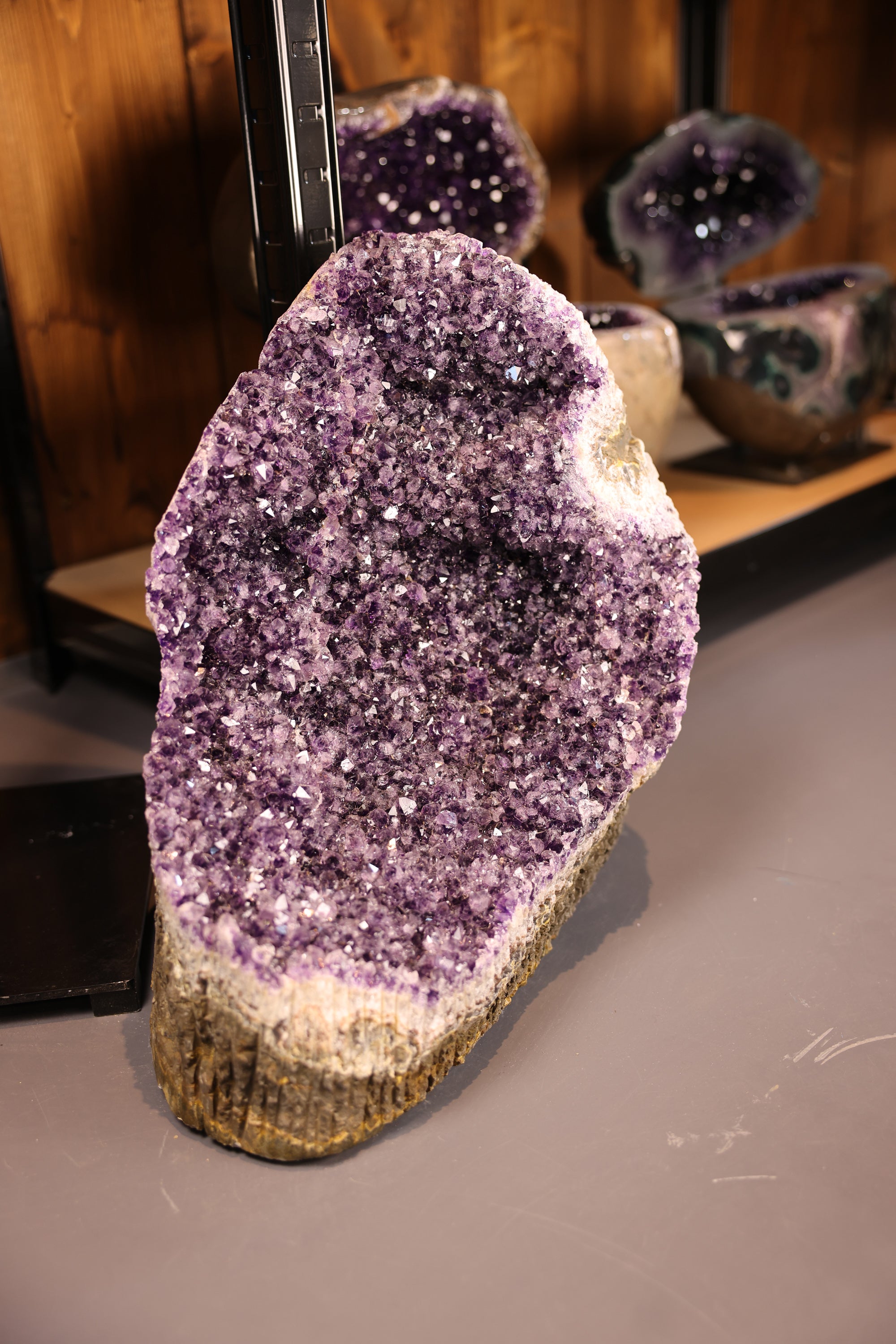 Amethyst Druse Uruguay 30 Kg - Violet Surface