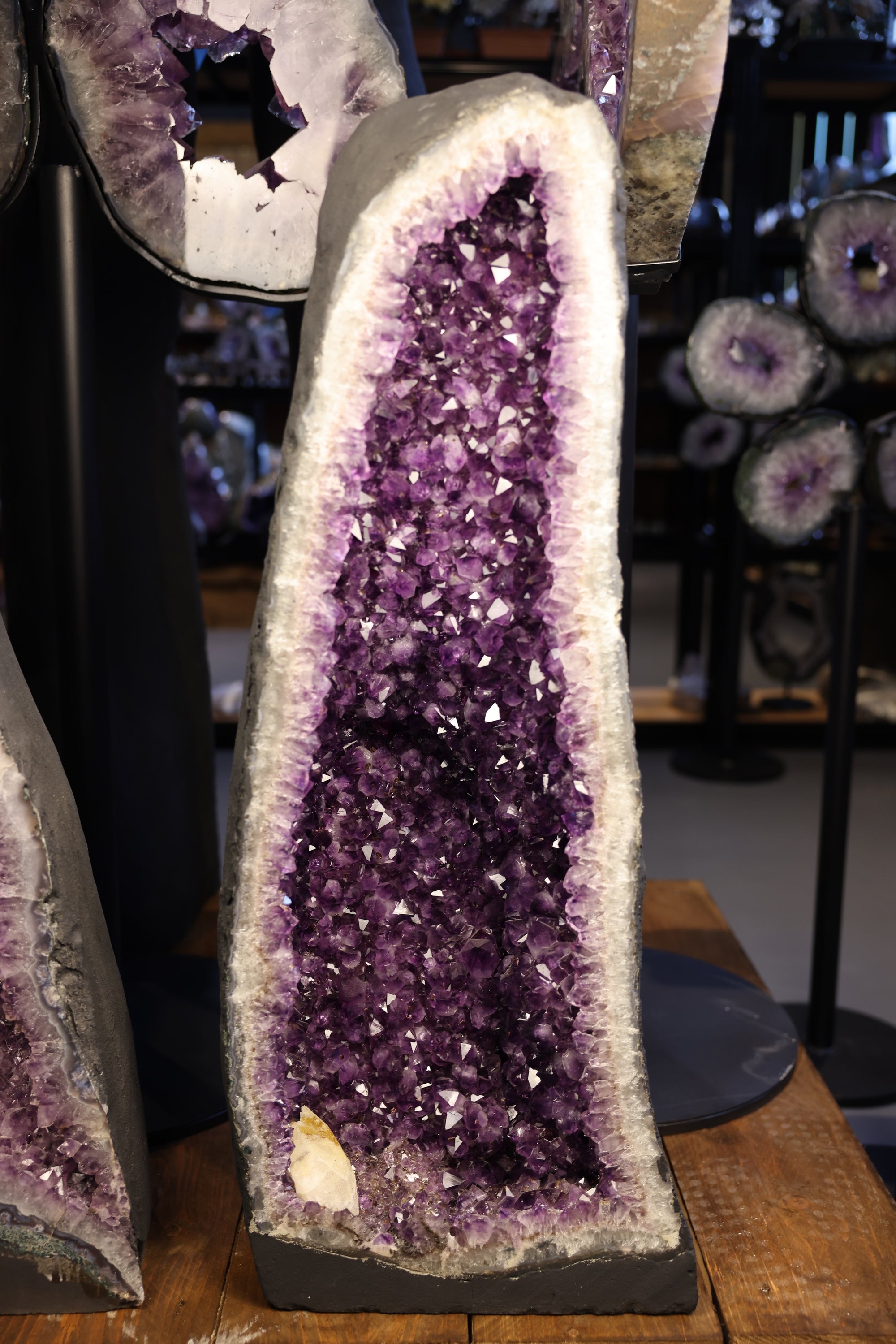 Amethyst Geode "Twin Cathedral L" - 64KG (#050)
