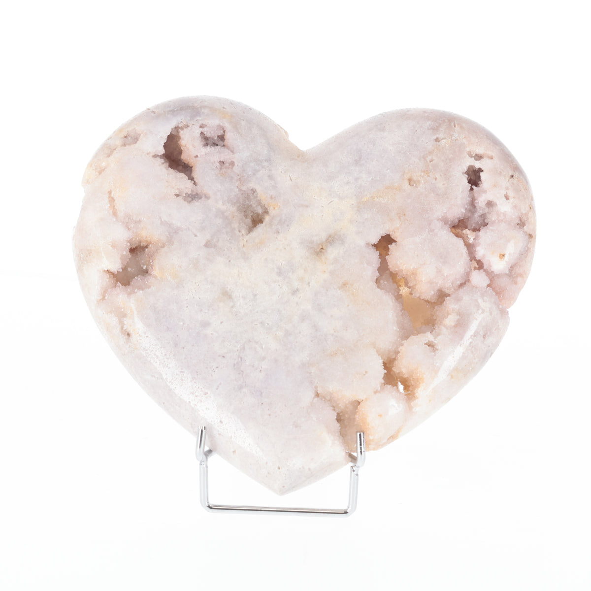 Pink Amethyst Heart (#110)