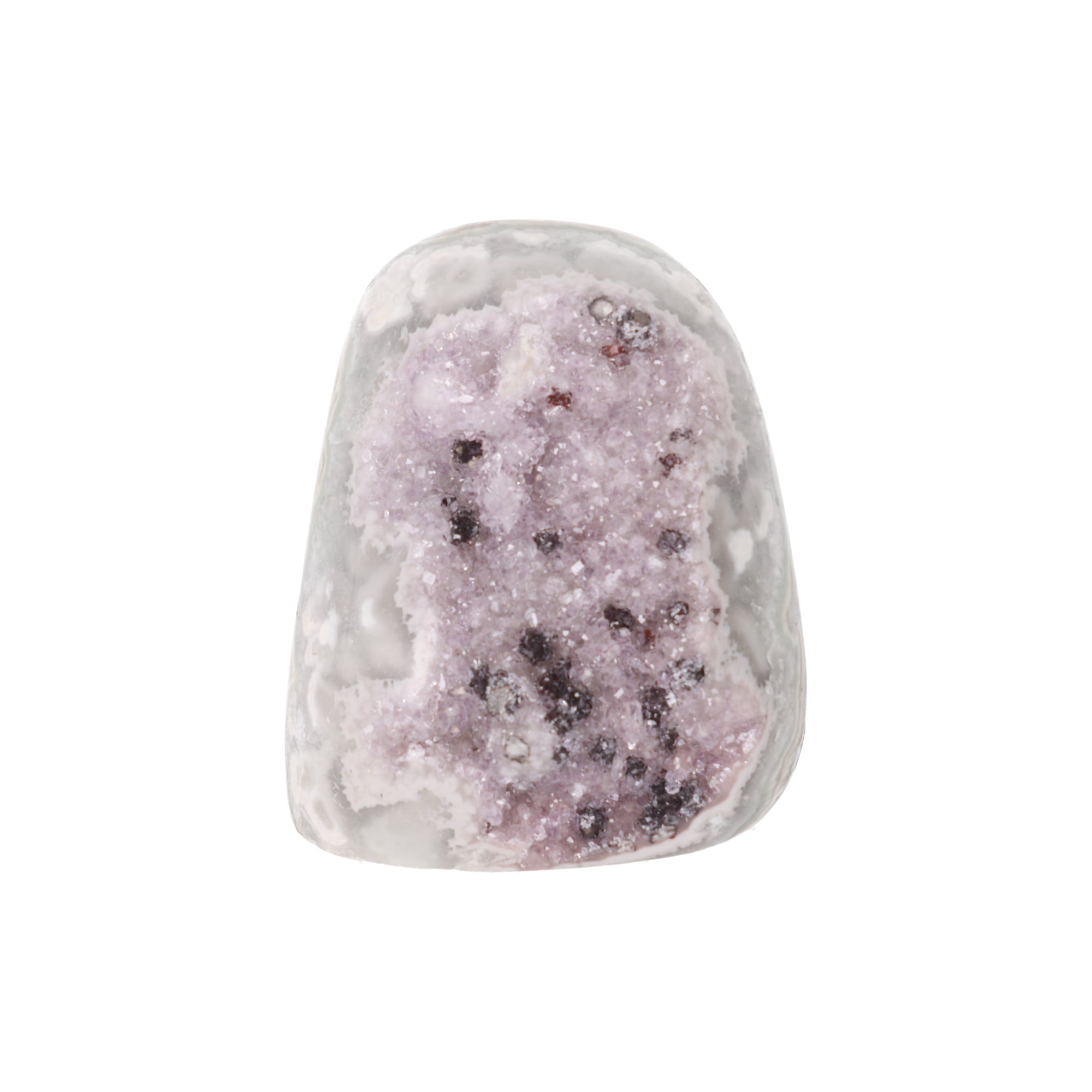 Crystal Snowfall ✦ Amethyst mit Turmalin-Einschlüssen – 949 g Kristall-Unikat (#953)