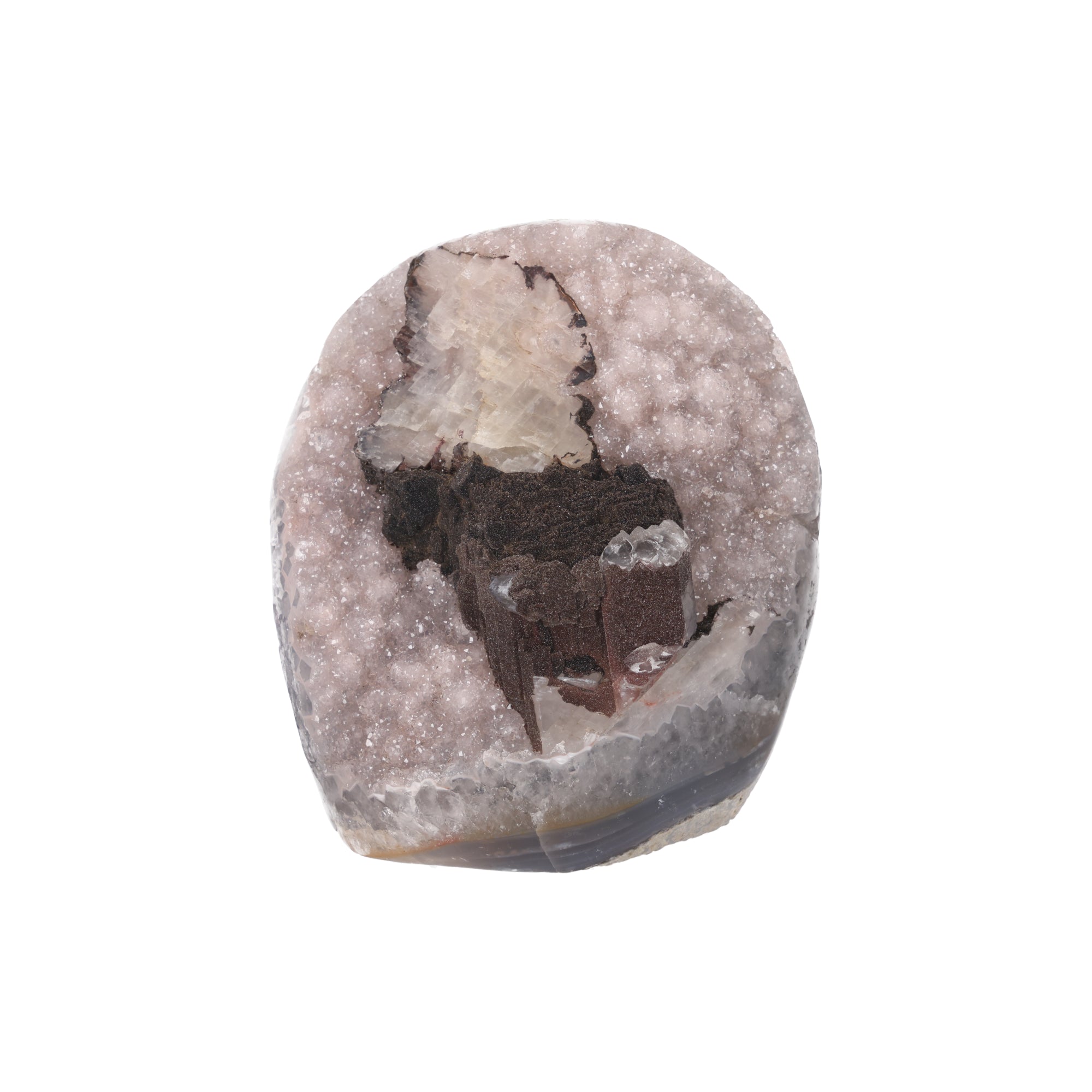 Shadow Dragon ✦ Calcit mit Turmalin – 2265 g Natur-Unikat (#950)