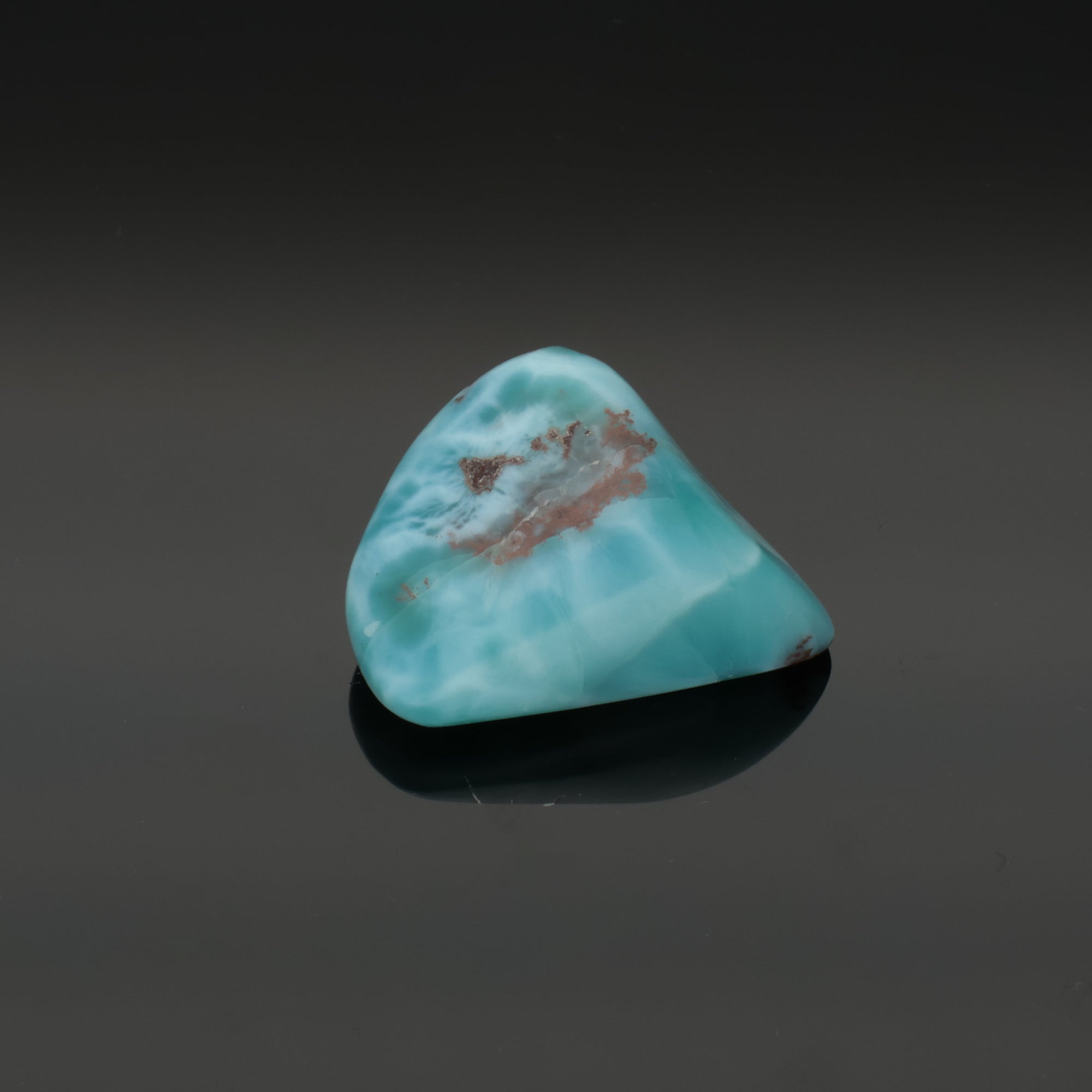CARIBBEAN DROP | Larimar aus der Dominikanischen Republik | Unikat (#1000)