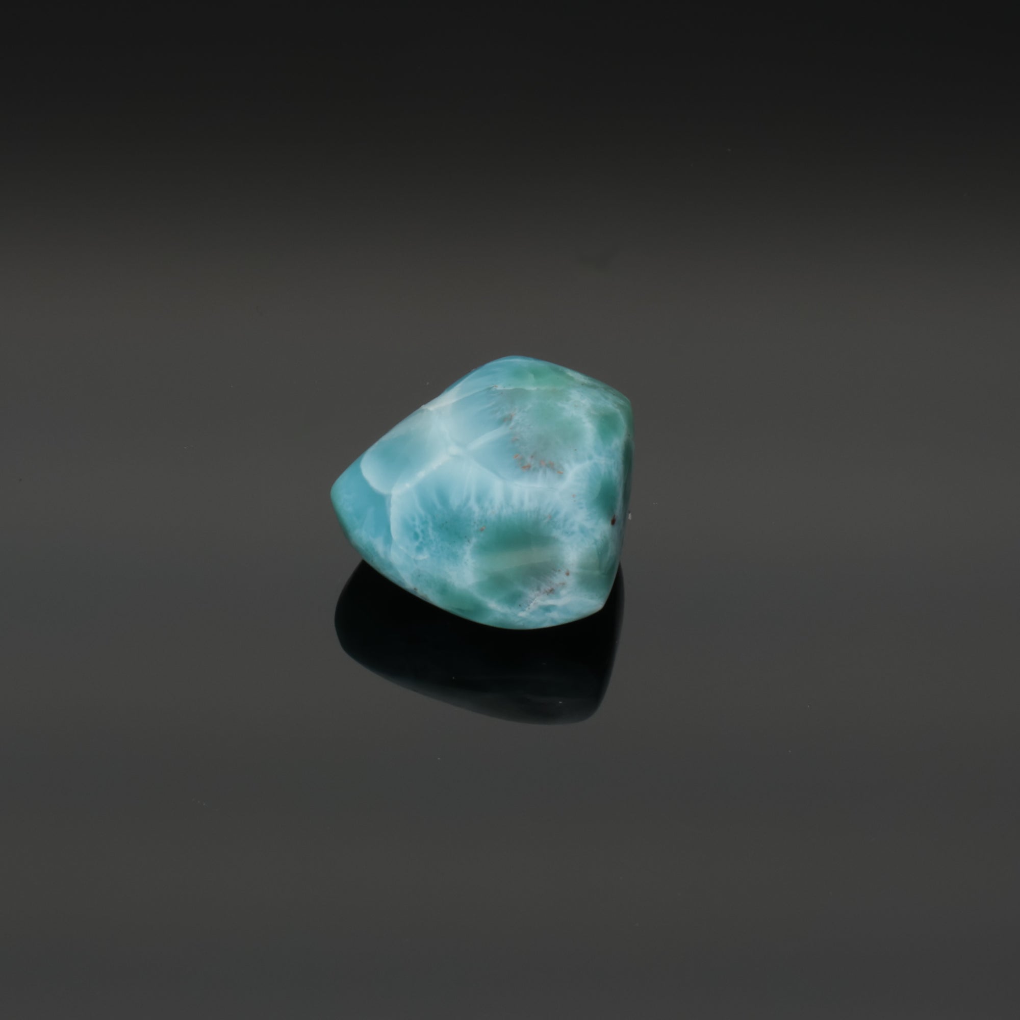 CARIBBEAN WAVE | Larimar aus der Dominikanischen Republik | 18,39 g | Unikat (#1004)