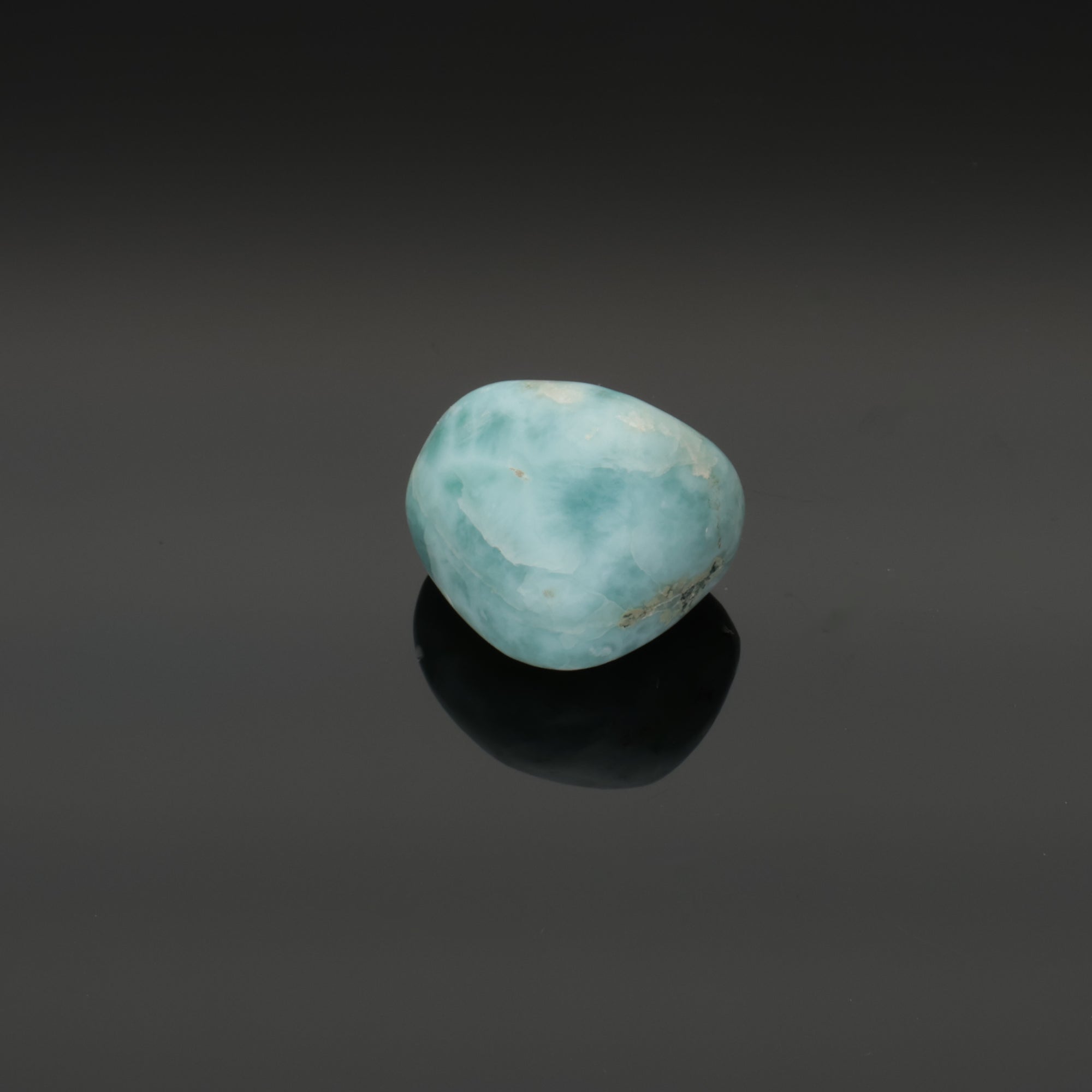 CARIBBEAN GLOW | Larimar aus der Dominikanischen Republik | 17,39 g | Unikat (#1009)