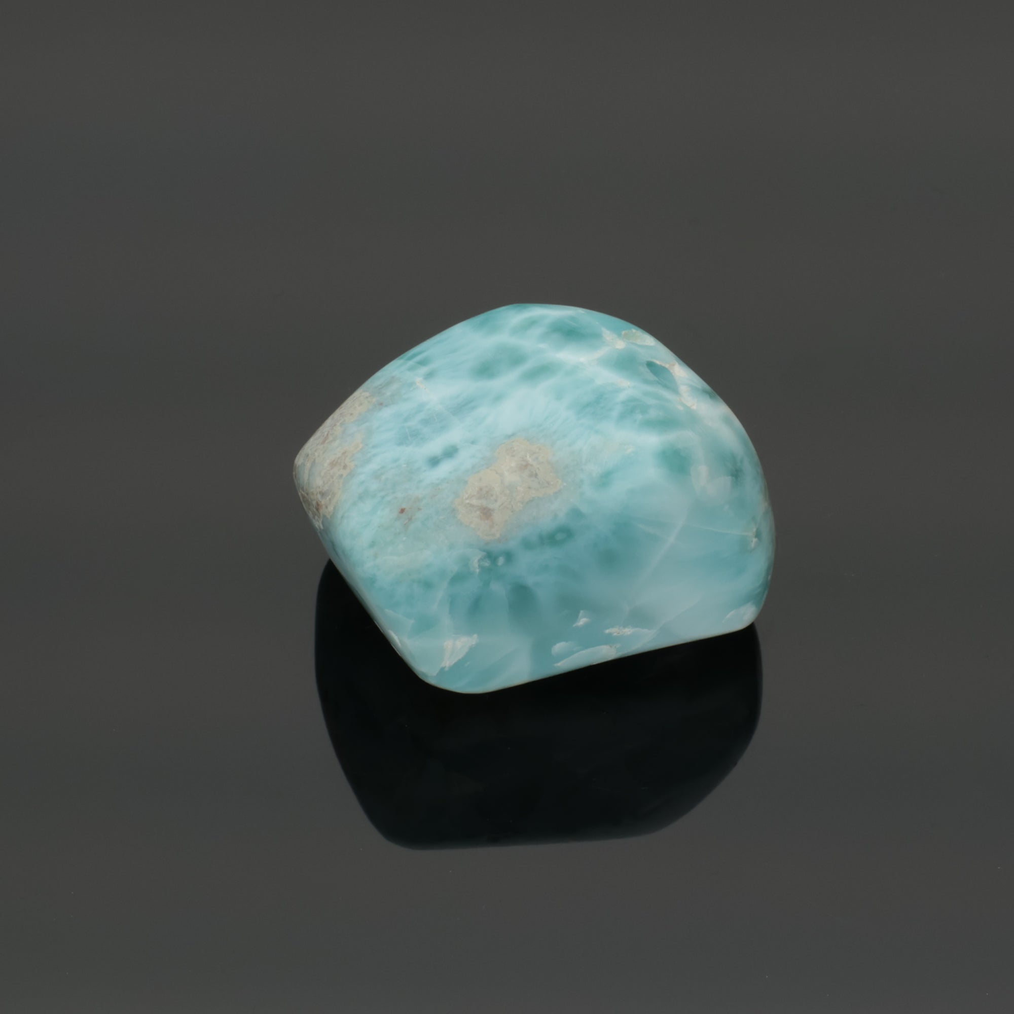 CARIBBEAN TIDE | Larimar aus der Dominikanischen Republik | 56,12 g | Unikat (#1020)