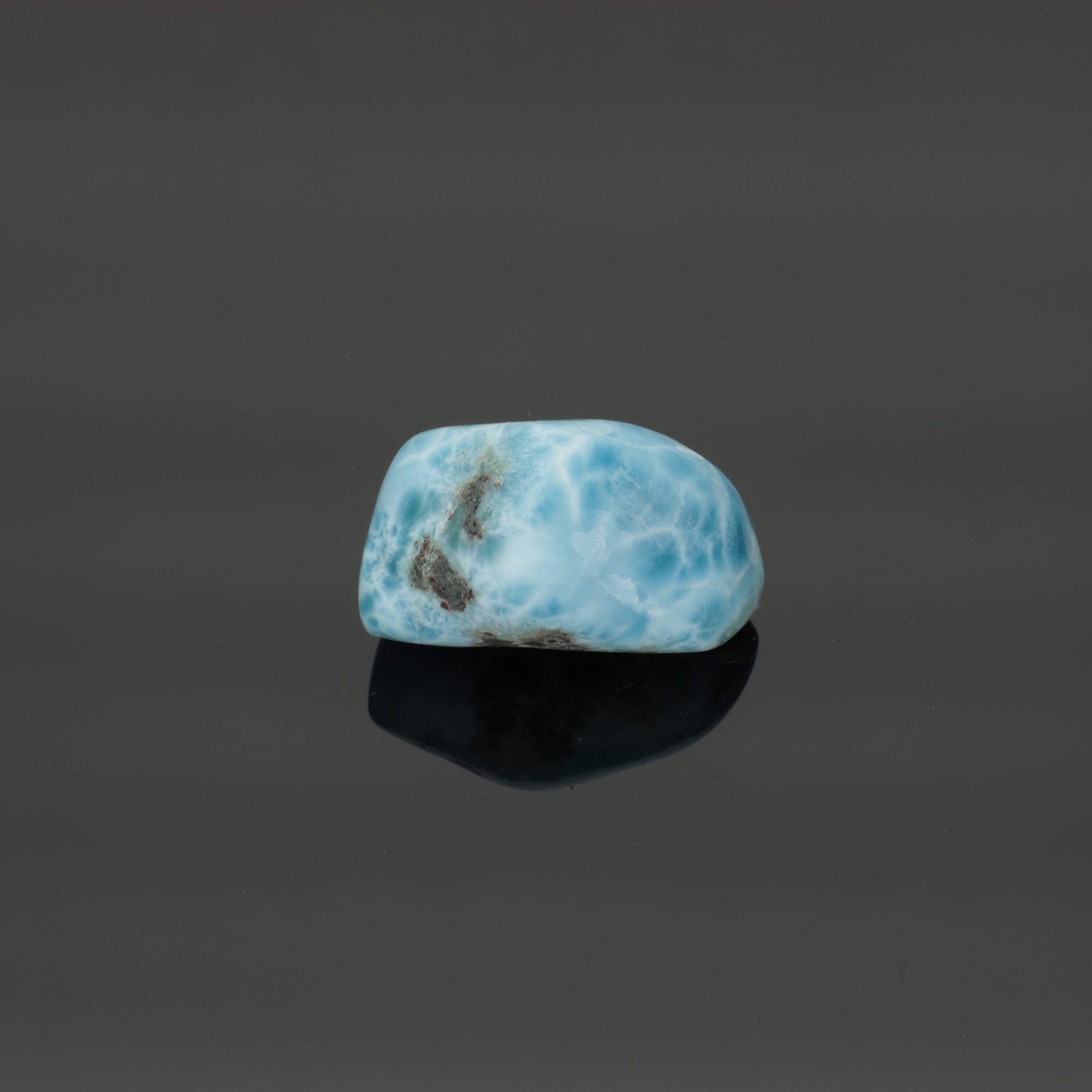 CARIBBEAN FOAM | Larimar aus der Dominikanischen Republik | 27,22 g | Unikat (#1025)