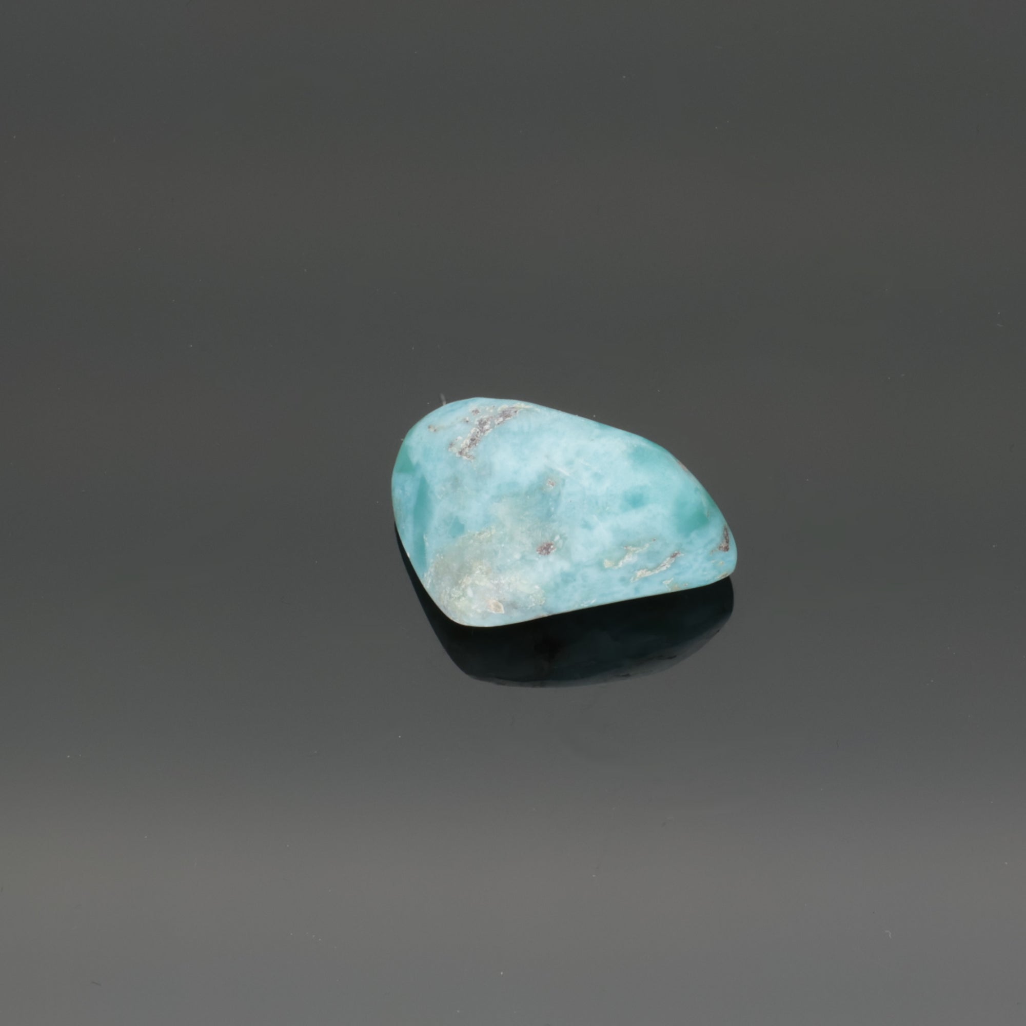 CARIBBEAN GLEAM | Larimar aus der Dominikanischen Republik | 8,91 g | Unikat (#1056)