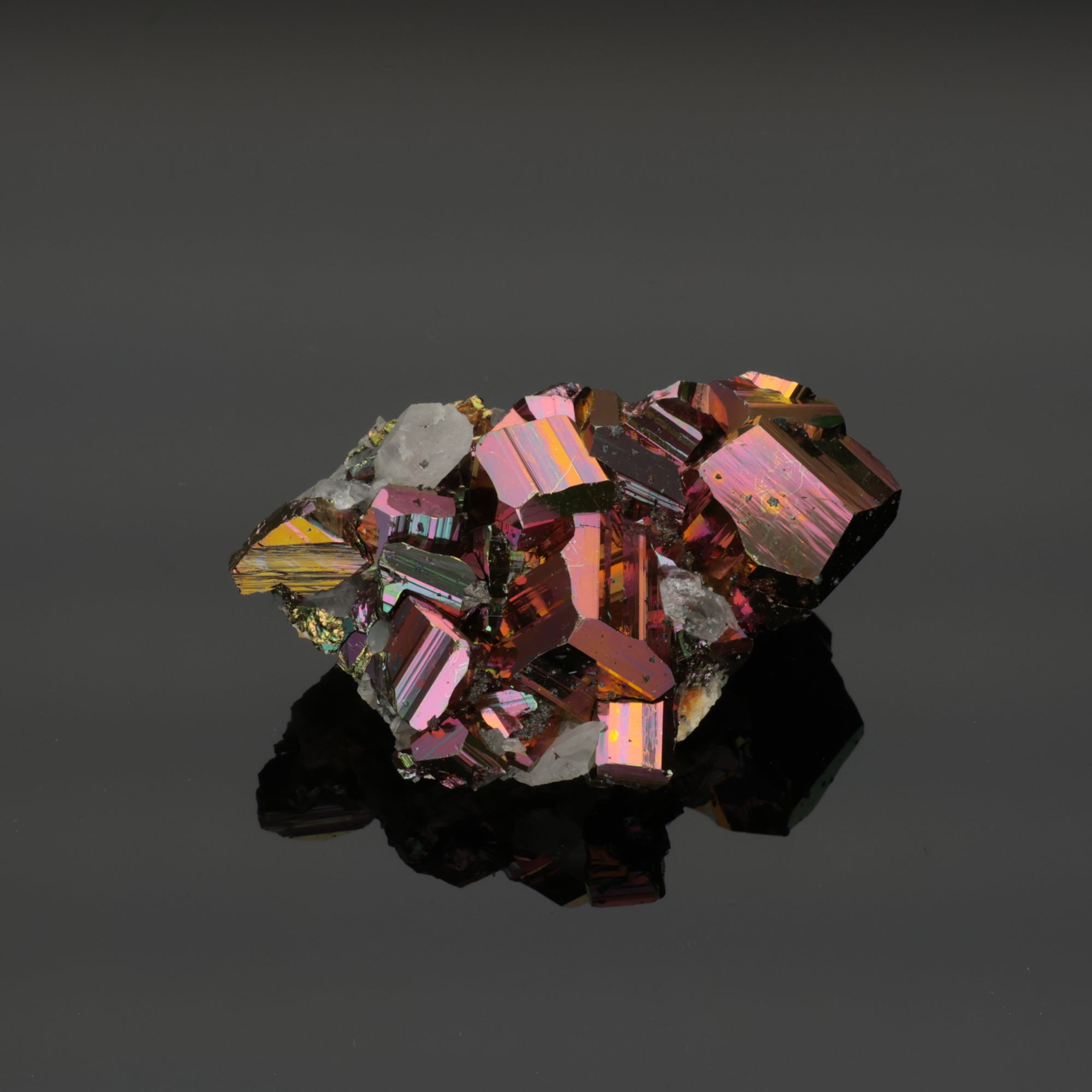Rainbow Pyrit aus Borneo, Indonesien – 87,55 g – außergewöhnliches Mineralien-Unikat (#1064)