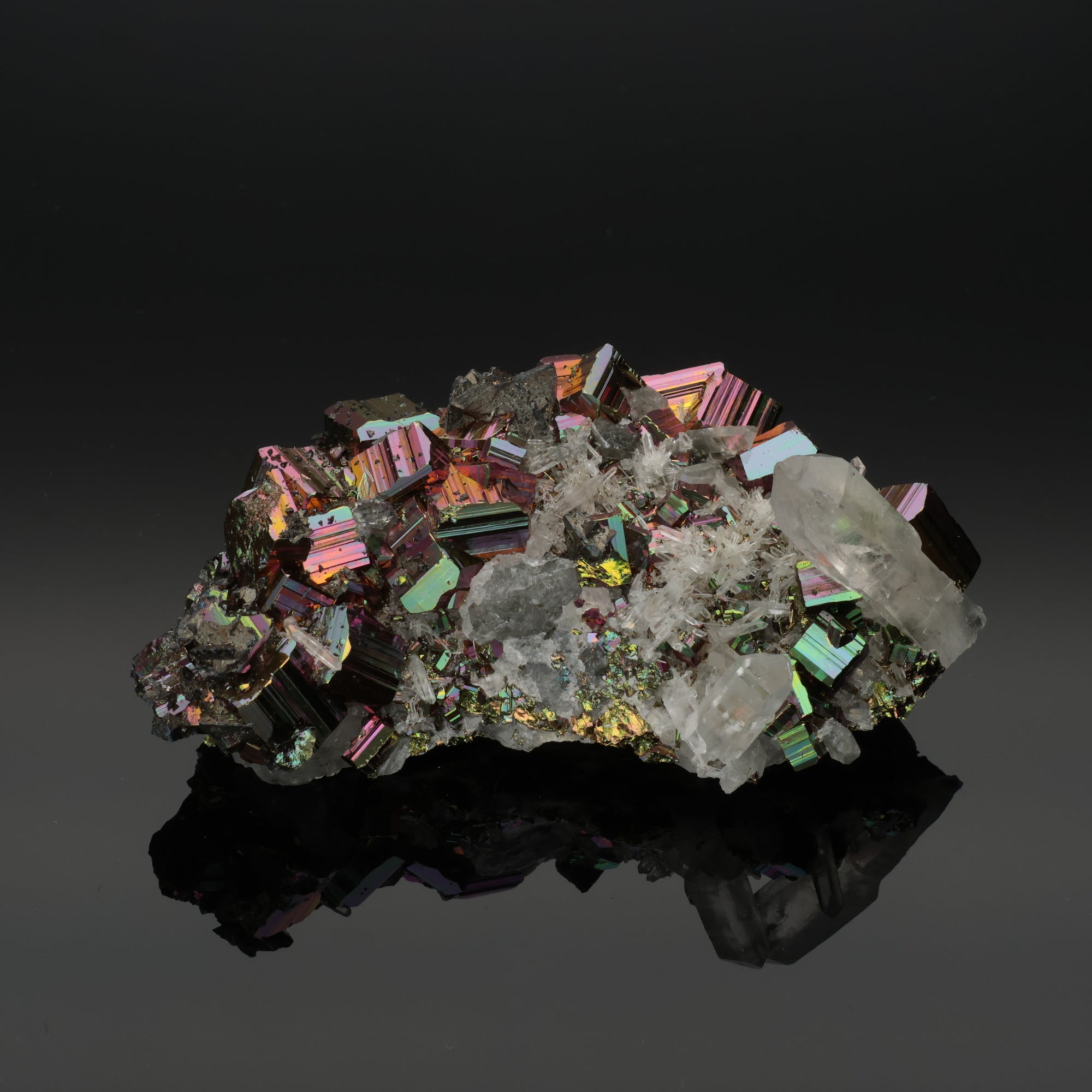 Rainbow Pyrit aus Borneo, Indonesien – 110,92 g – außergewöhnliches Mineralien-Unikat (#1069)