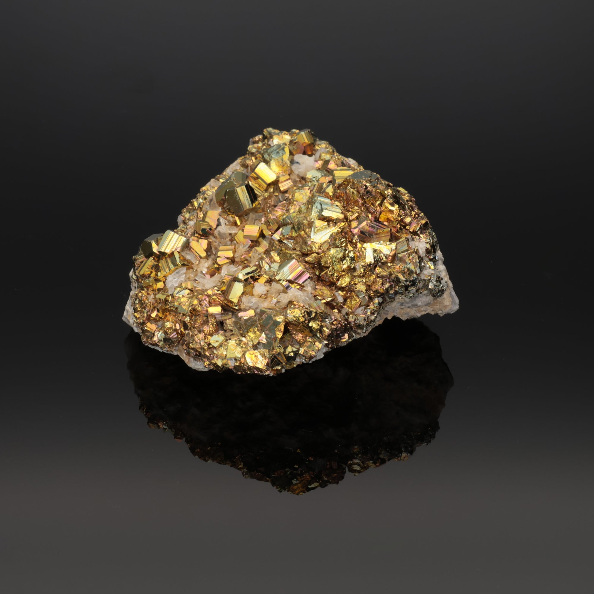 Prism Titan – Rainbow Pyrite from Borneo, Indonesia – 177.4 g (#1349)