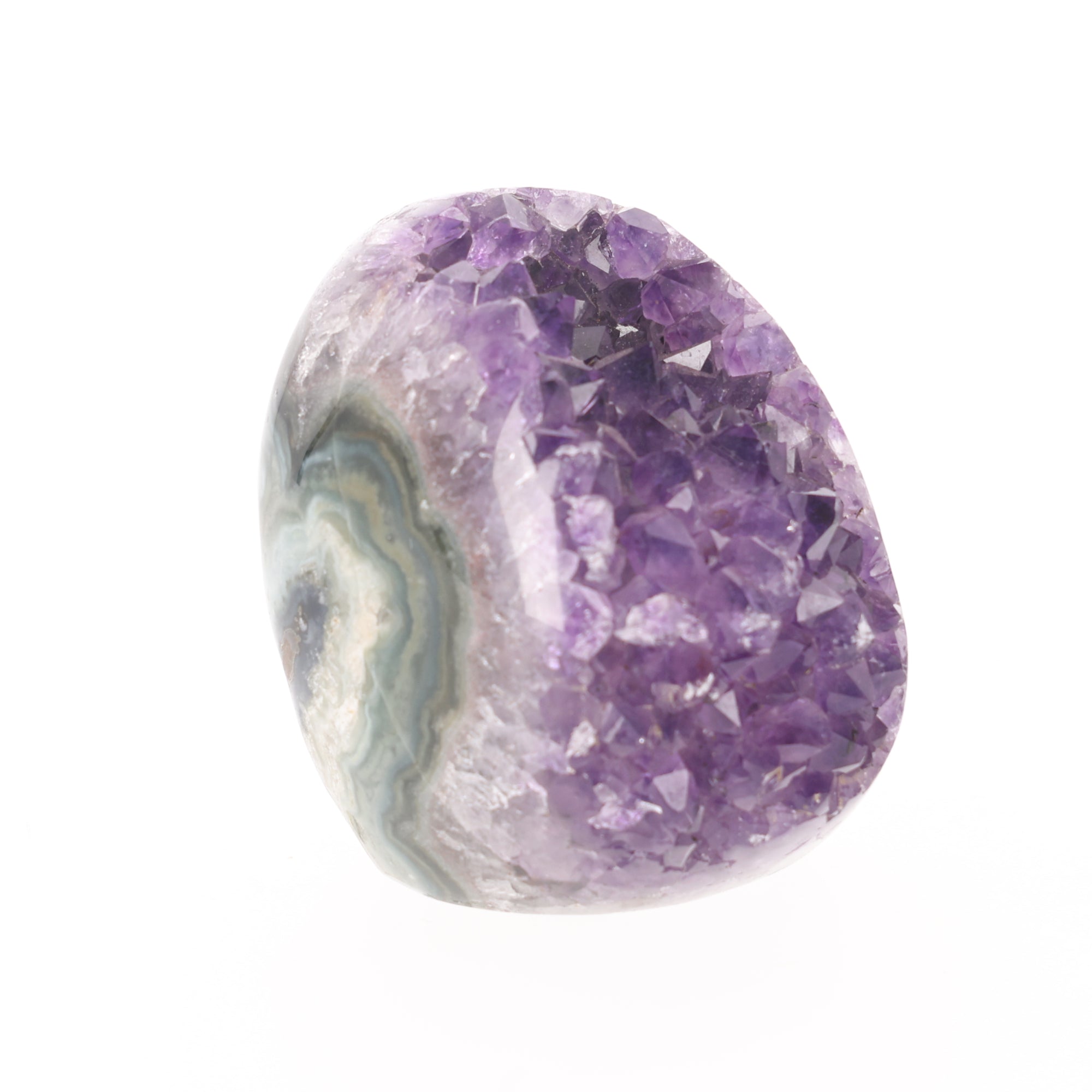 Violet Jasper – Amethyst mit Jaspis aus Uruguay – 361 g (#1448)