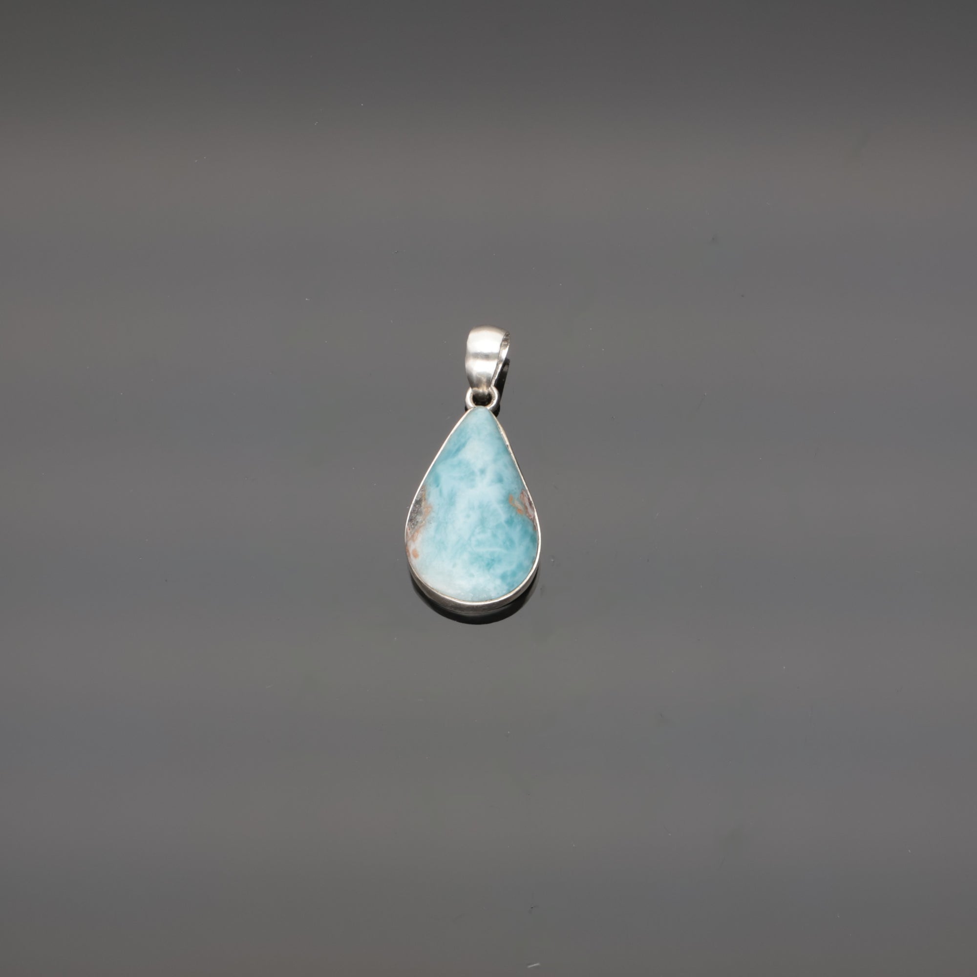 Caribbean Glow – Larimar Anhänger in 925 Silber – 6,60 g (#1393)