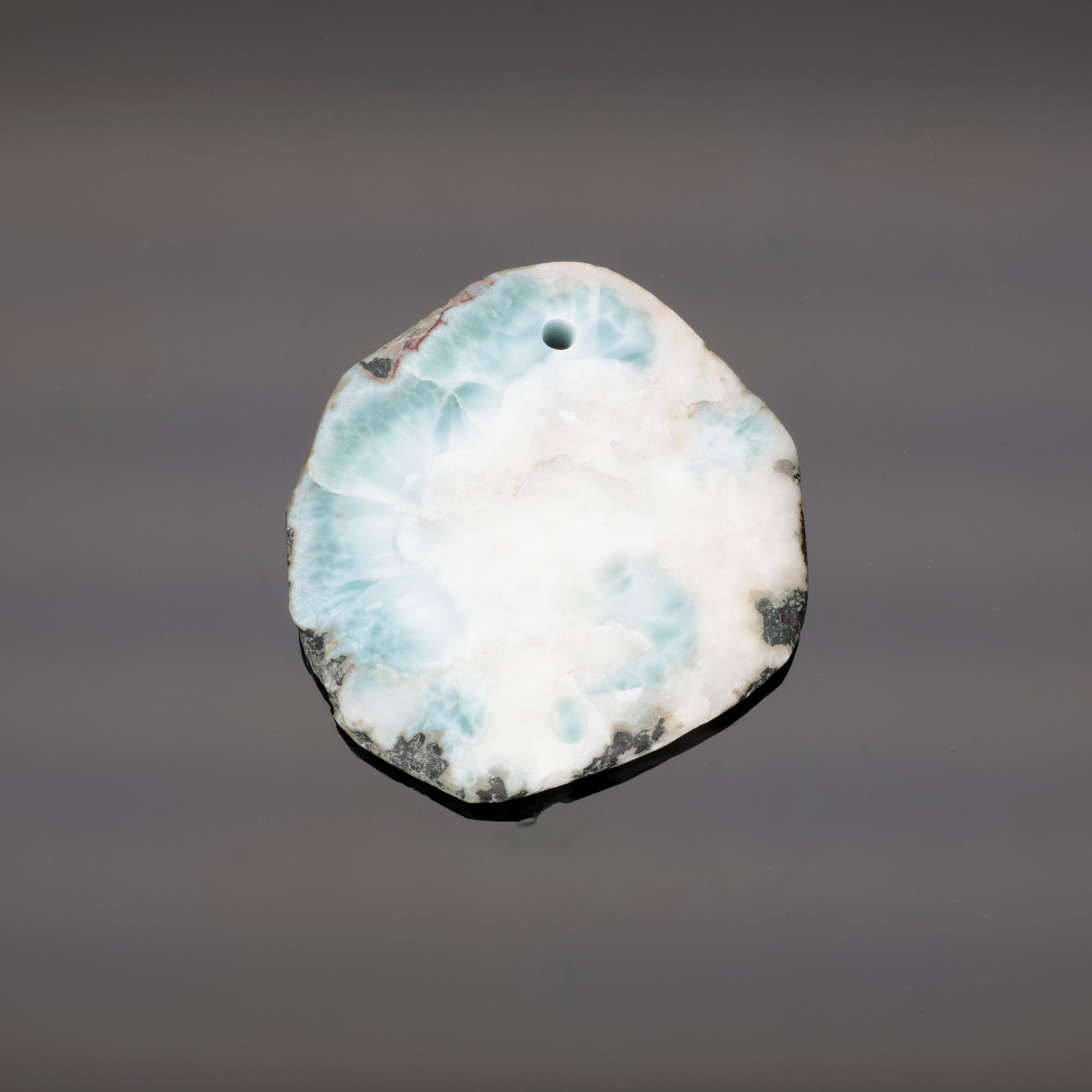 Caribbean Drop – Larimar aus der Dominikanischen Republik – 55,48 g (#1396)