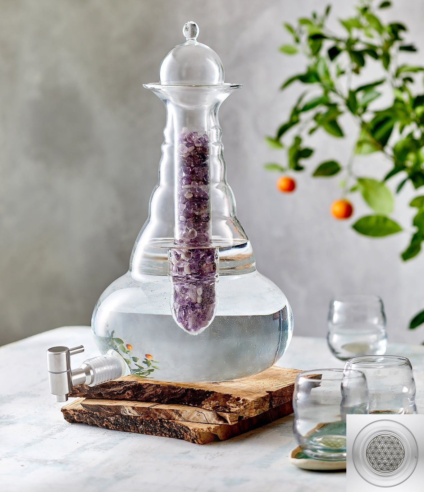Karaffe Beauty 5l Basic - mundgeblasen