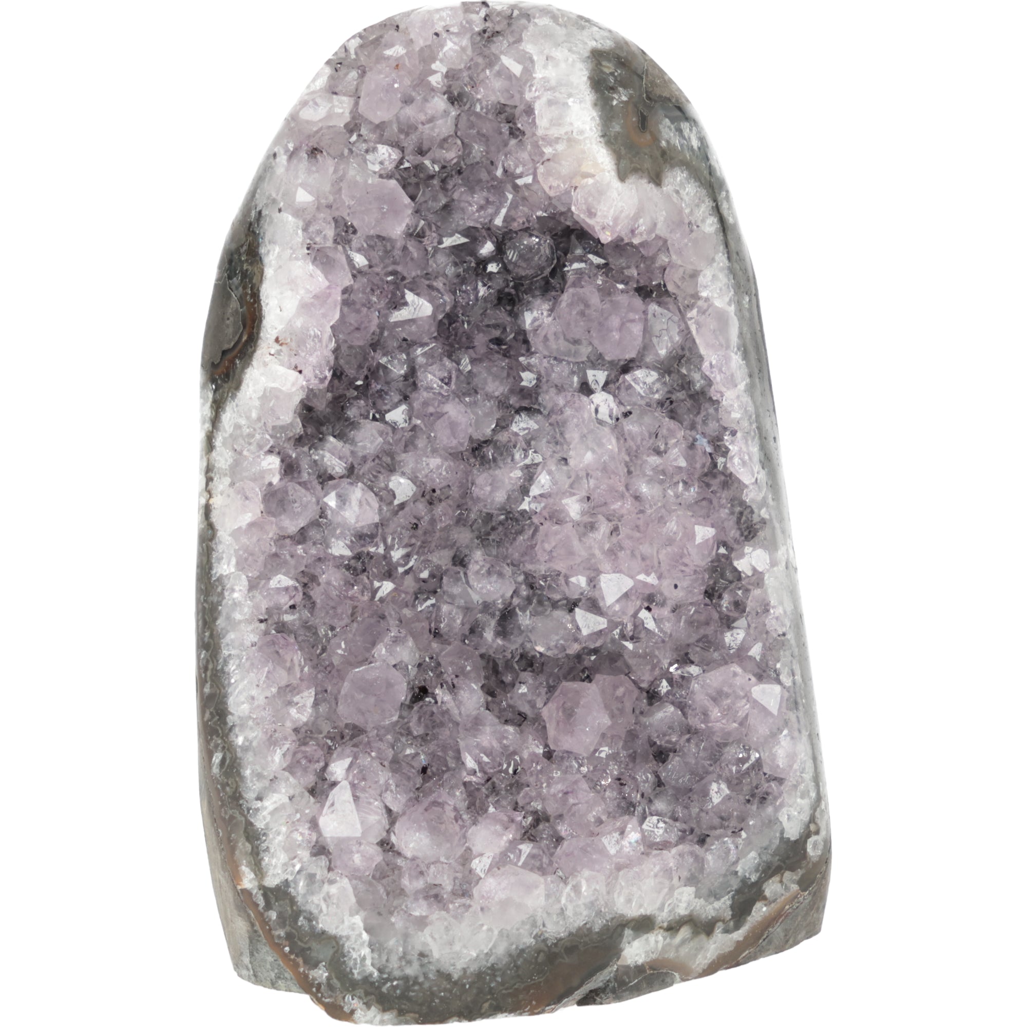 Amethyst Cut Base aus Uruguay – Elegante Kristallstruktur in sanften Violetttönen 1442g (#556)