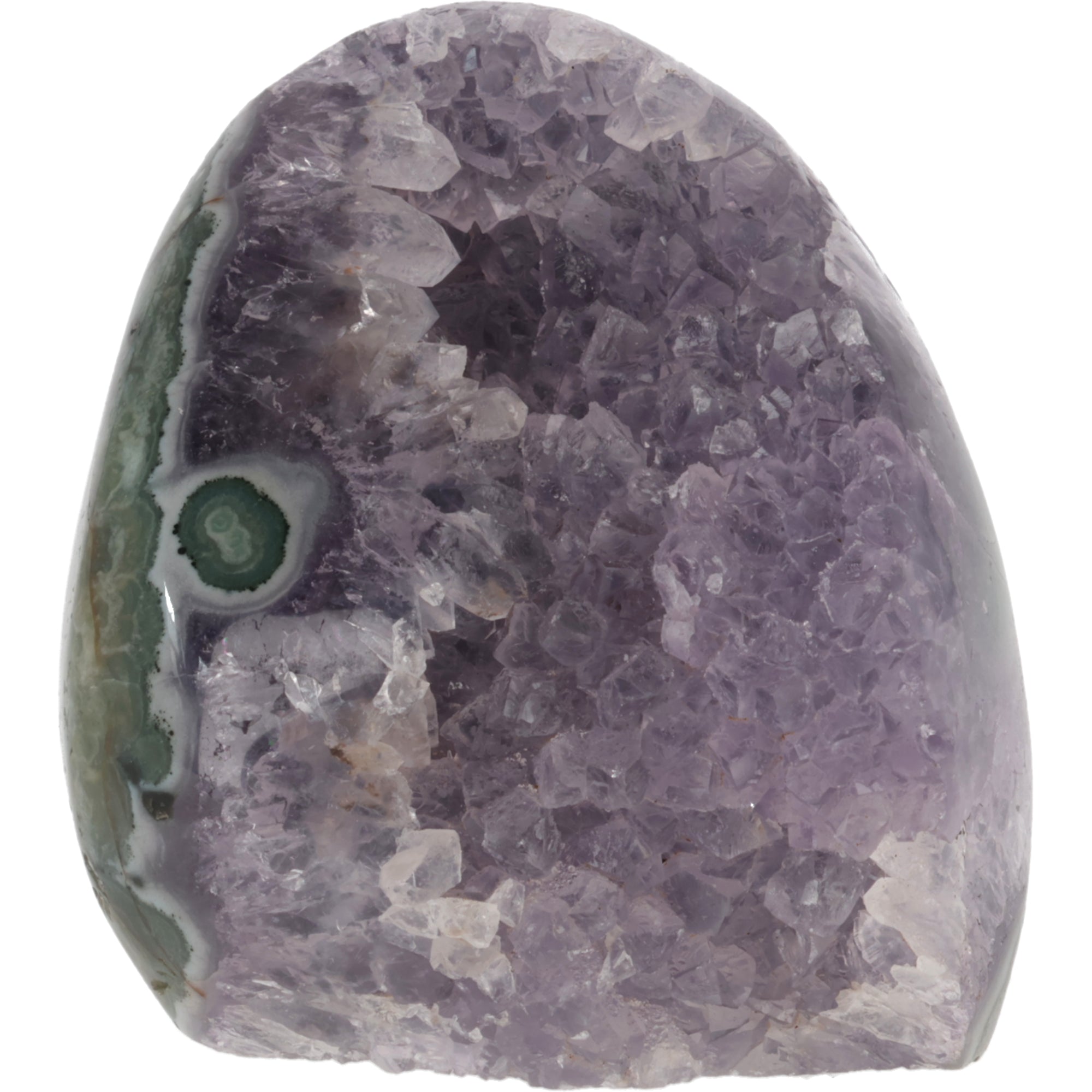 Amethyst aus Uruguay – Natur Unikat mit seltenem Achatauge 629 (#667)