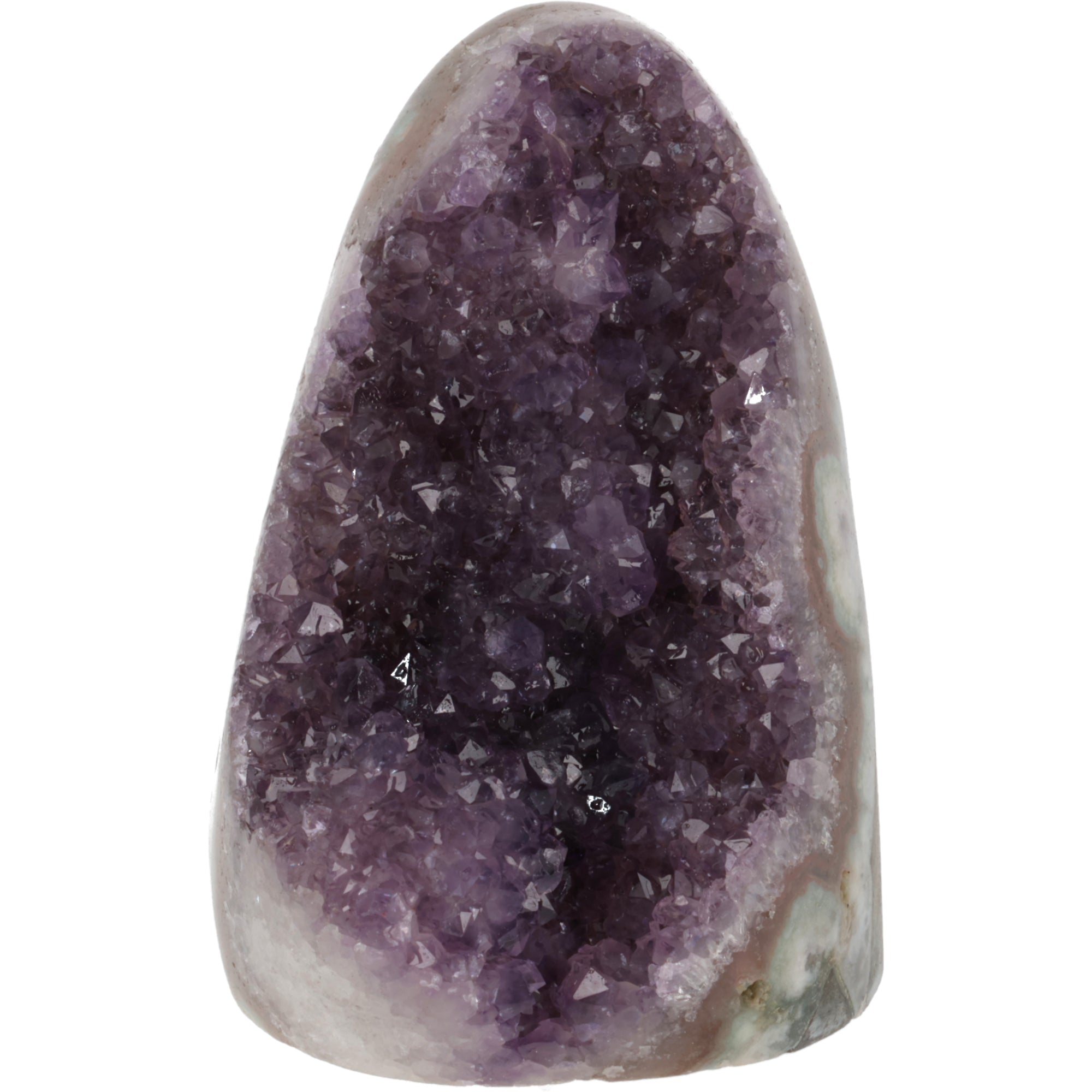 Amethyst aus Uruguay – Natürliches Einzelstück mit intensivem Kristallbesatz 574g (#663)