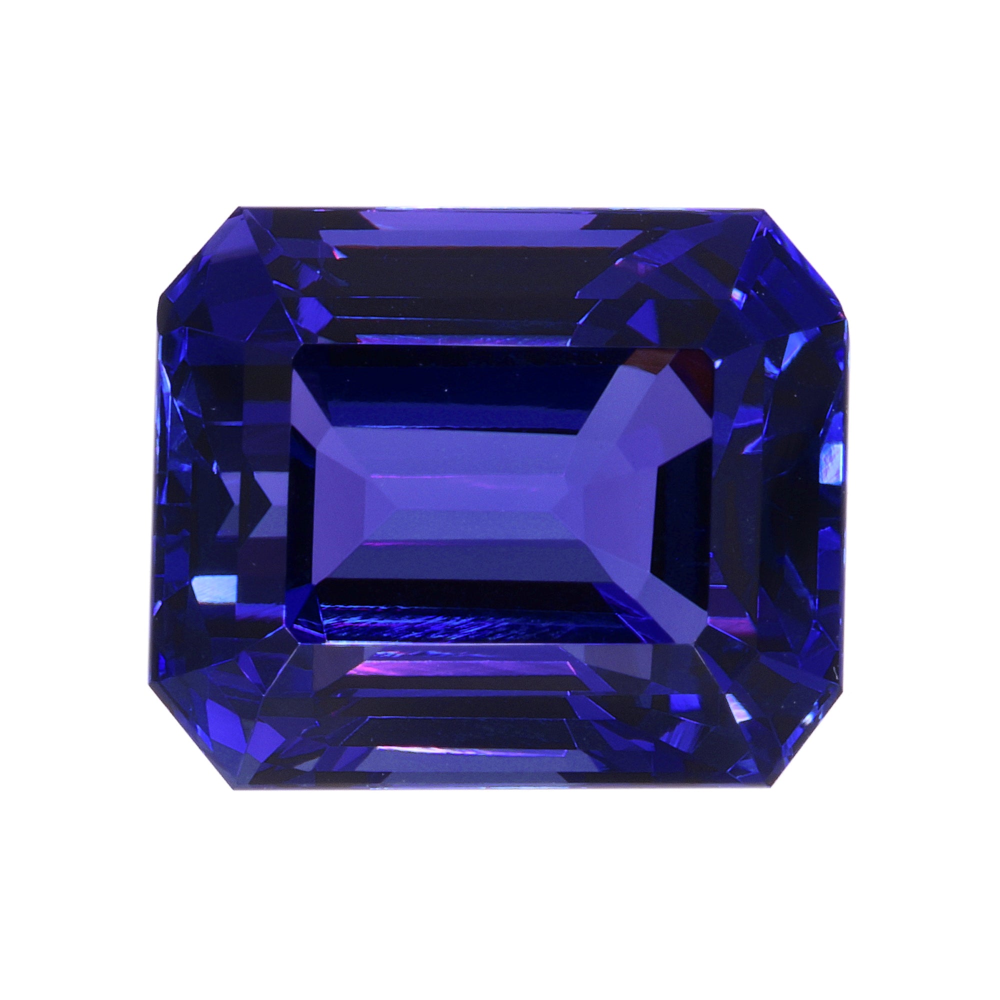 Tanzanite "Royal Obsidian" 11.09 ct - Deep Violetish Blue - IGI Certified