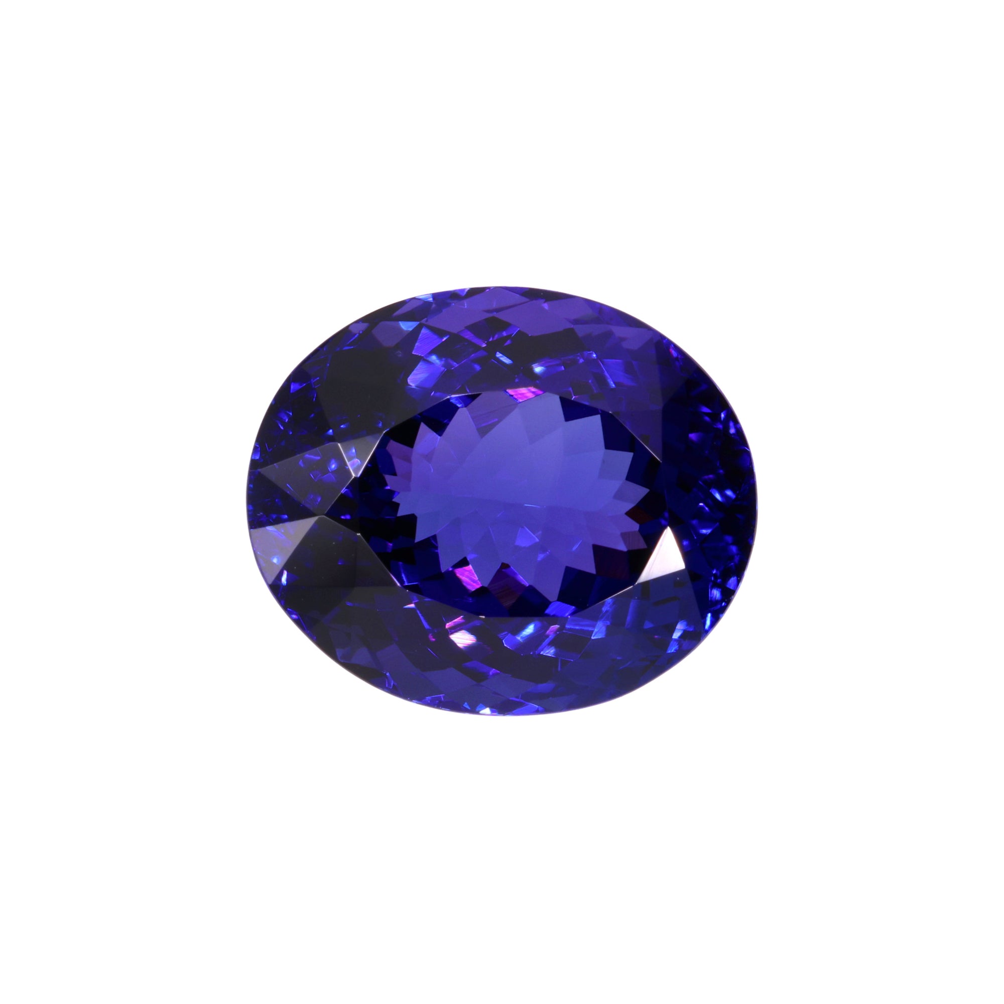 Tanzanite "Blue Mirage" 20.02 ct - Intense Violetish Blue - IGI Certified