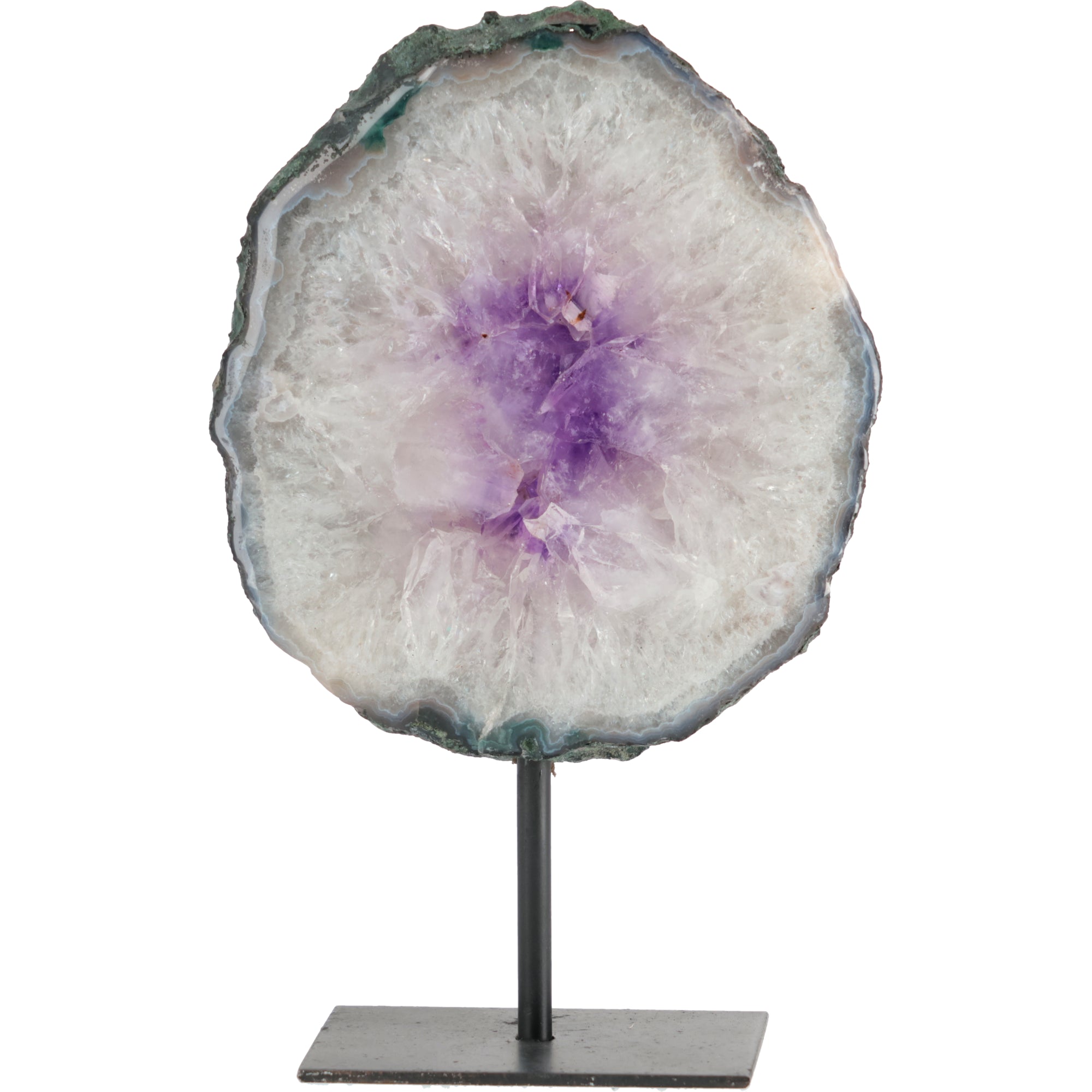 Aurora Heart | Amethyst Portalscheibe aus Brasilien | 1.845g (#684)