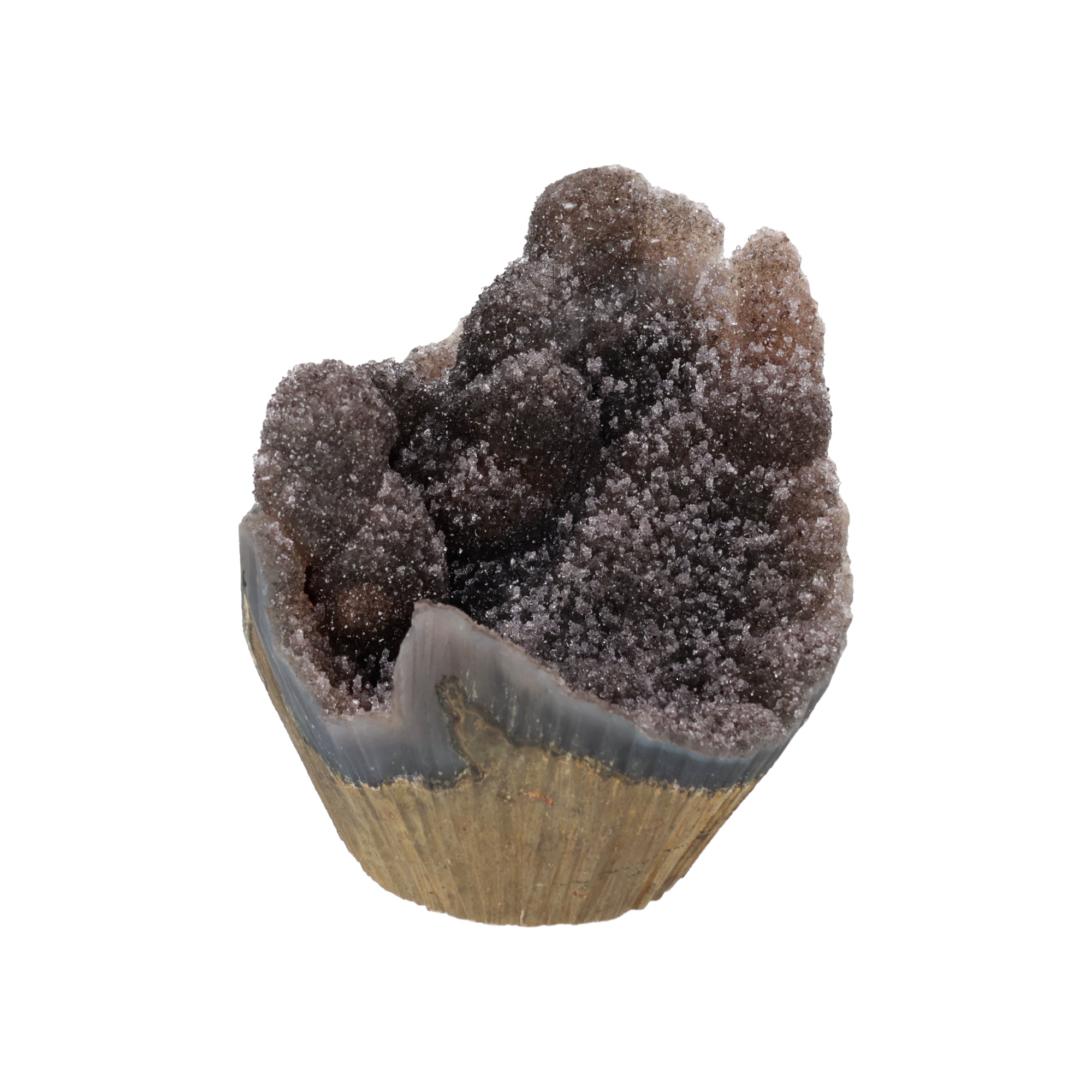 Black Stardust - Schwarzer Amethyst aus Uruguay 0,38 kg (#538)