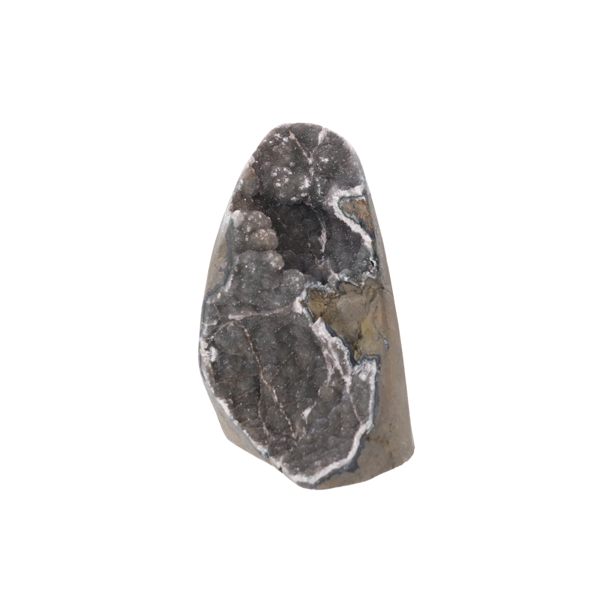 Smoky Halo ✦ Amethyst-Druse aus Uruguay | 1.286 g (#828)