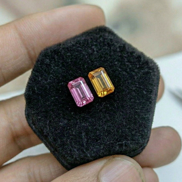 Geschliffene Saphir Edelsteine