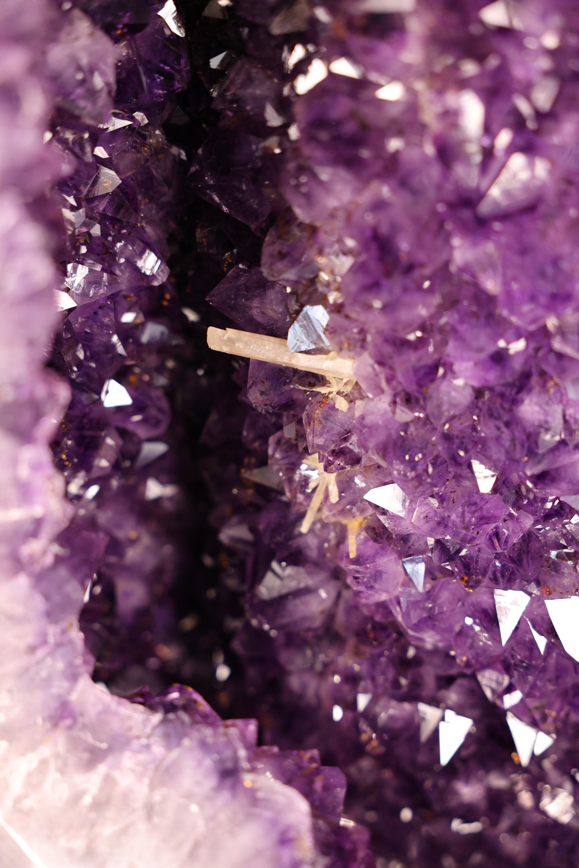 Große Amethyst Druse Brasilien 150 Kg - Obsidian Soul