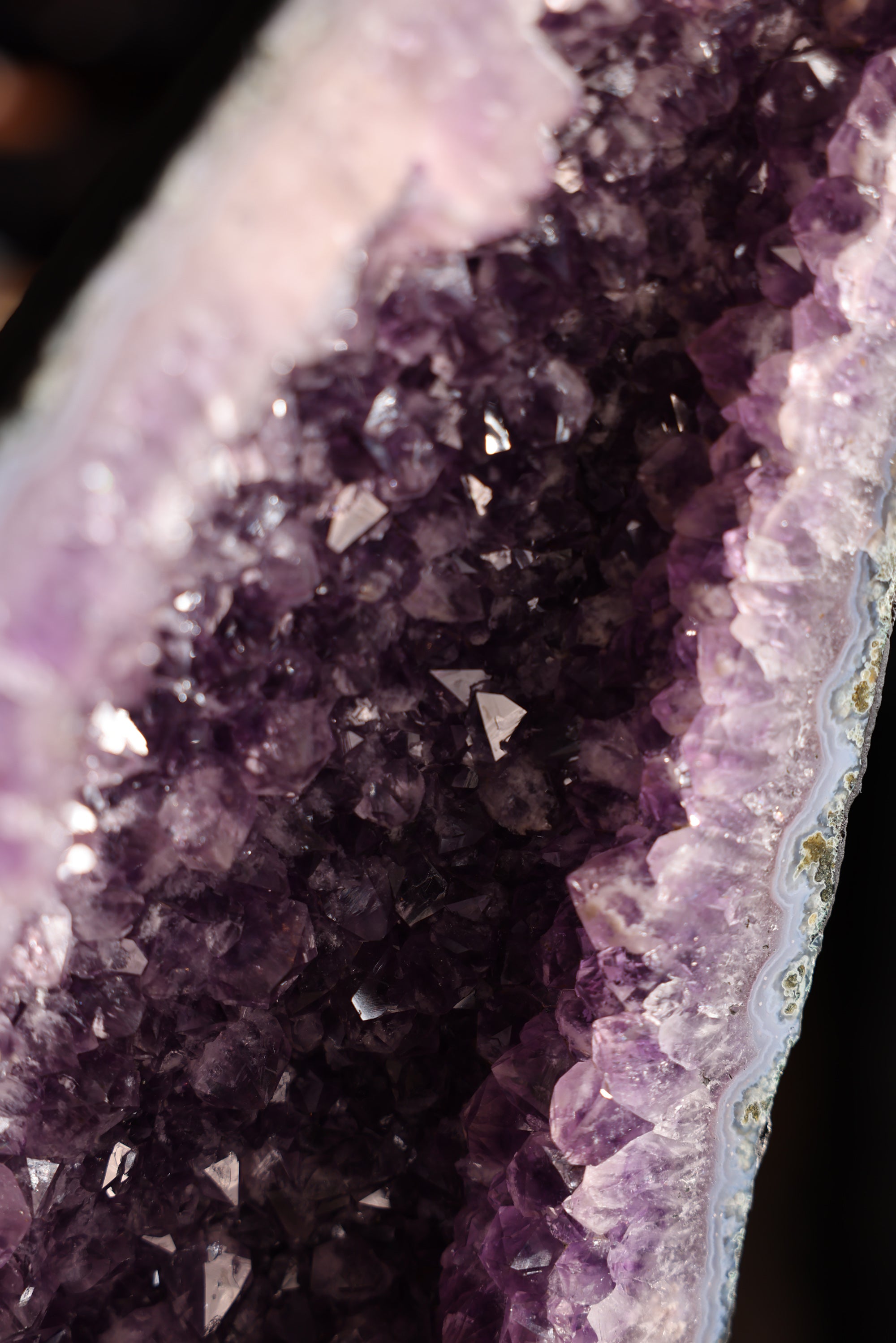 Großes Amethyst Paar Druse Schmetterling Butterfly 132 Kg Brasilien - Silent Balance“
