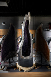 Amethyst-Kathedrale „Midnight Cathedral“ - 780 Kg (#147)