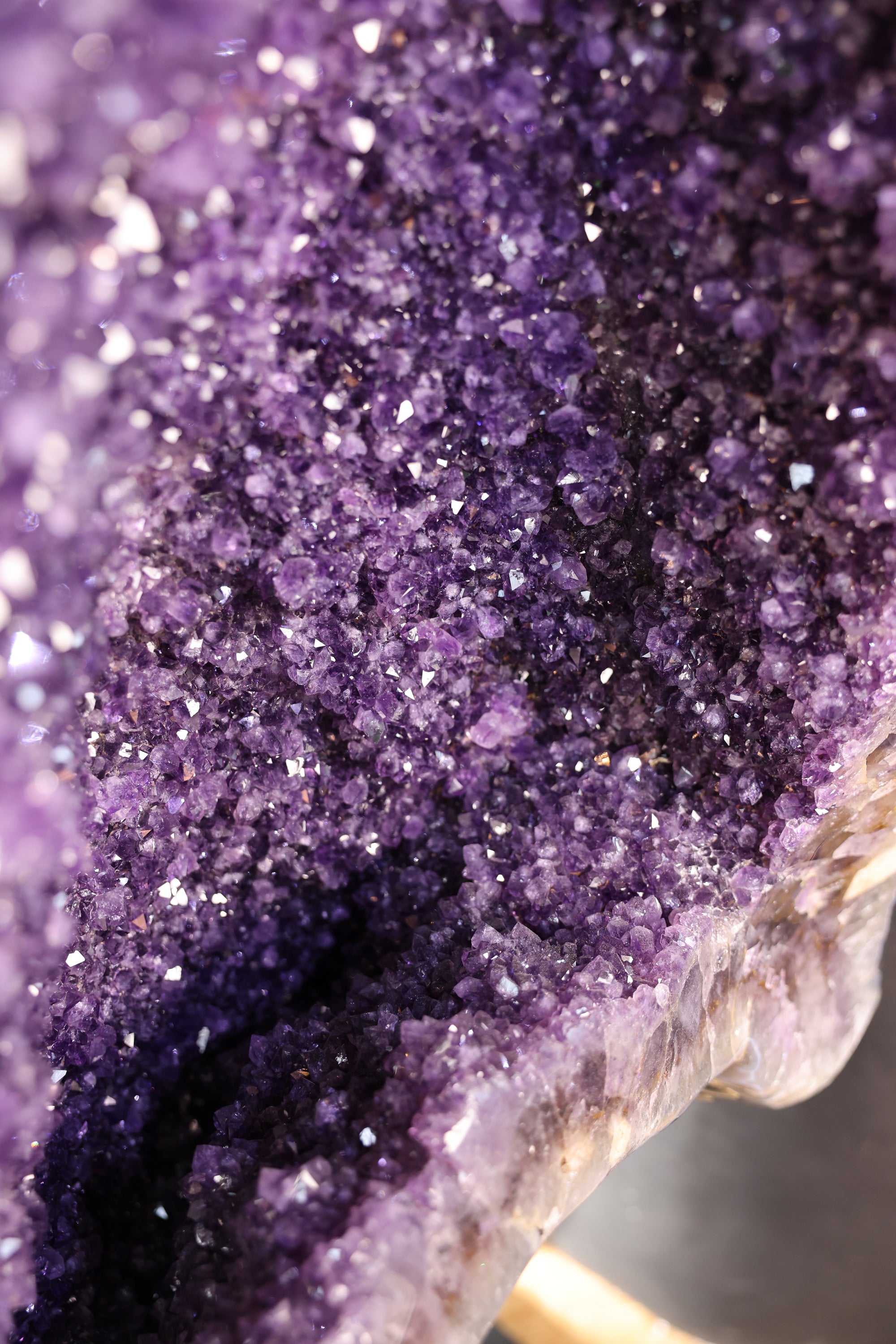 Sehr große Amethyst-Druse Schmetterling Butterfly Flügel 323 Kg Brasilien - Imperial Void