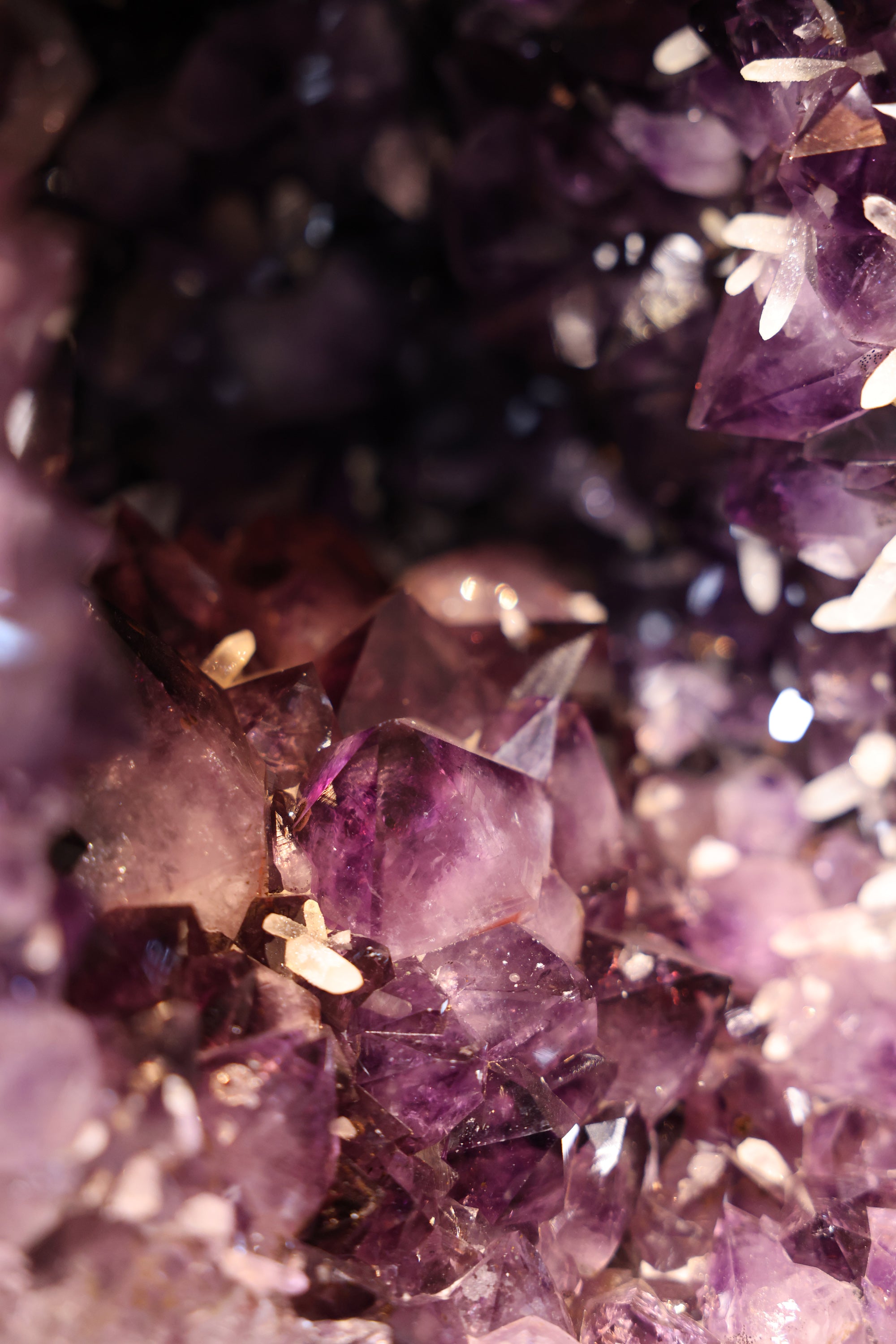 Große Amethyst Zwillings Druse Brasilien 276 Kg - Split Monolith