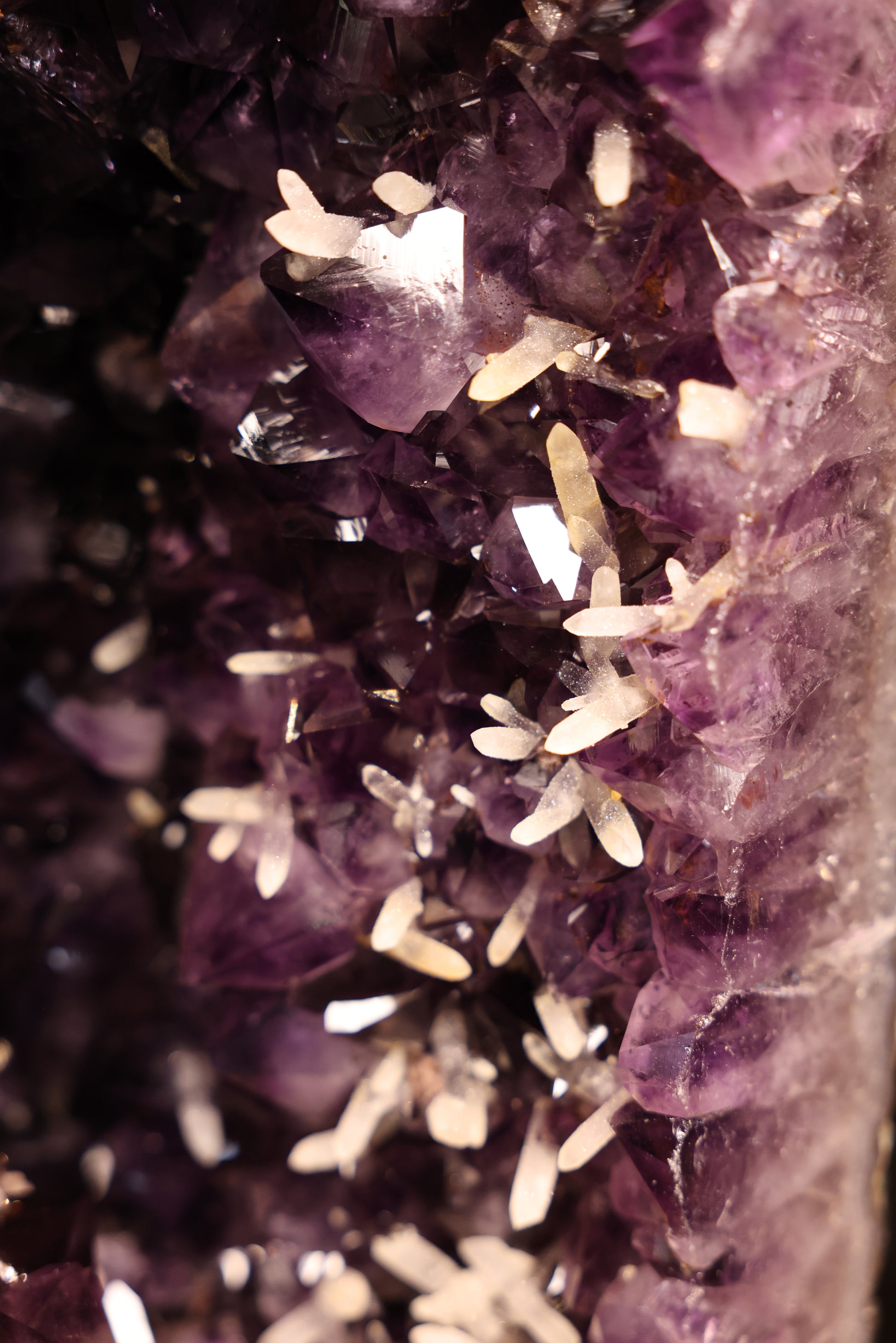 Große Amethyst Zwillings Druse Brasilien 276 Kg - Split Monolith