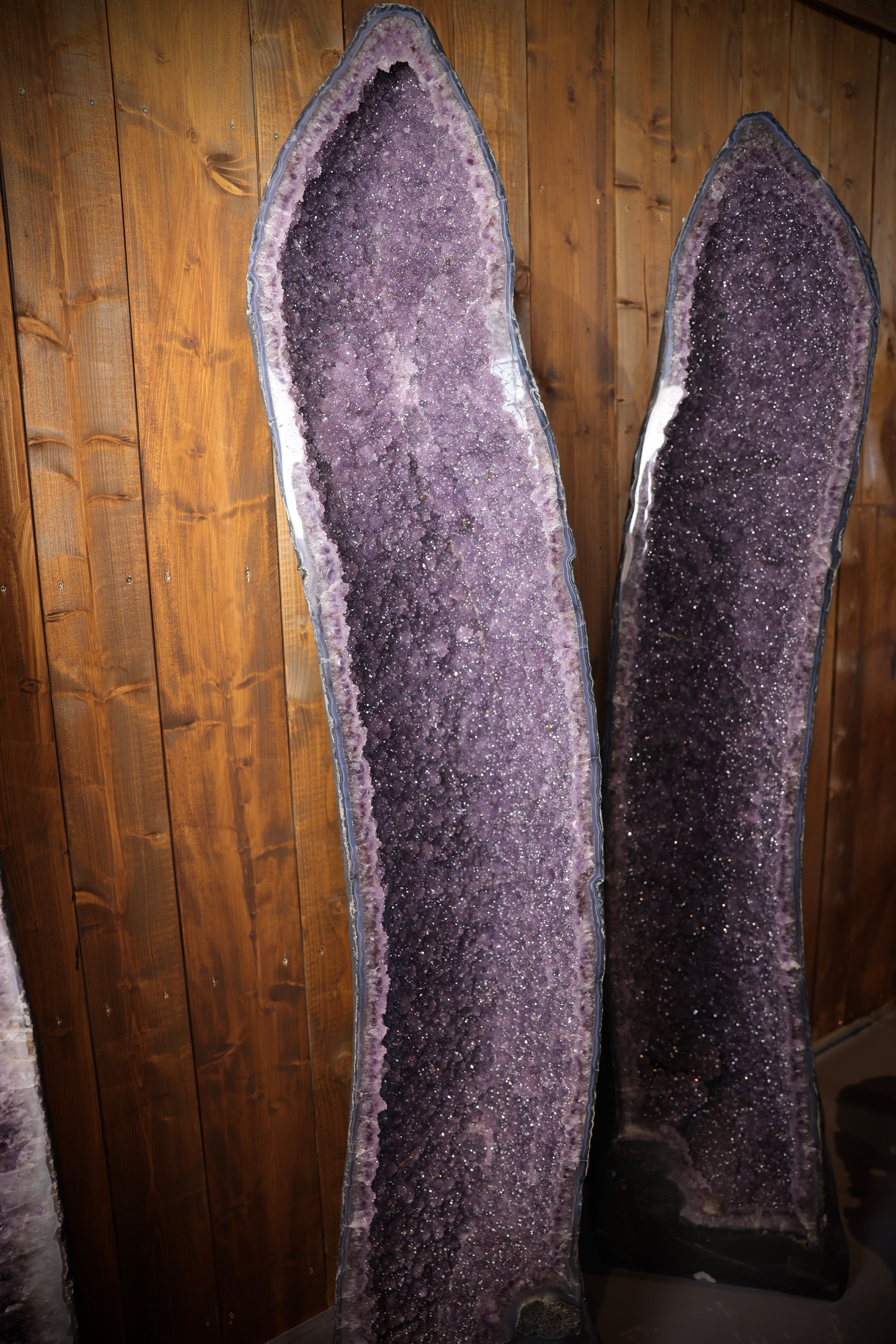 Große Amethyst Zwillings Druse Brasilien 240 Kg - Twin Majesty