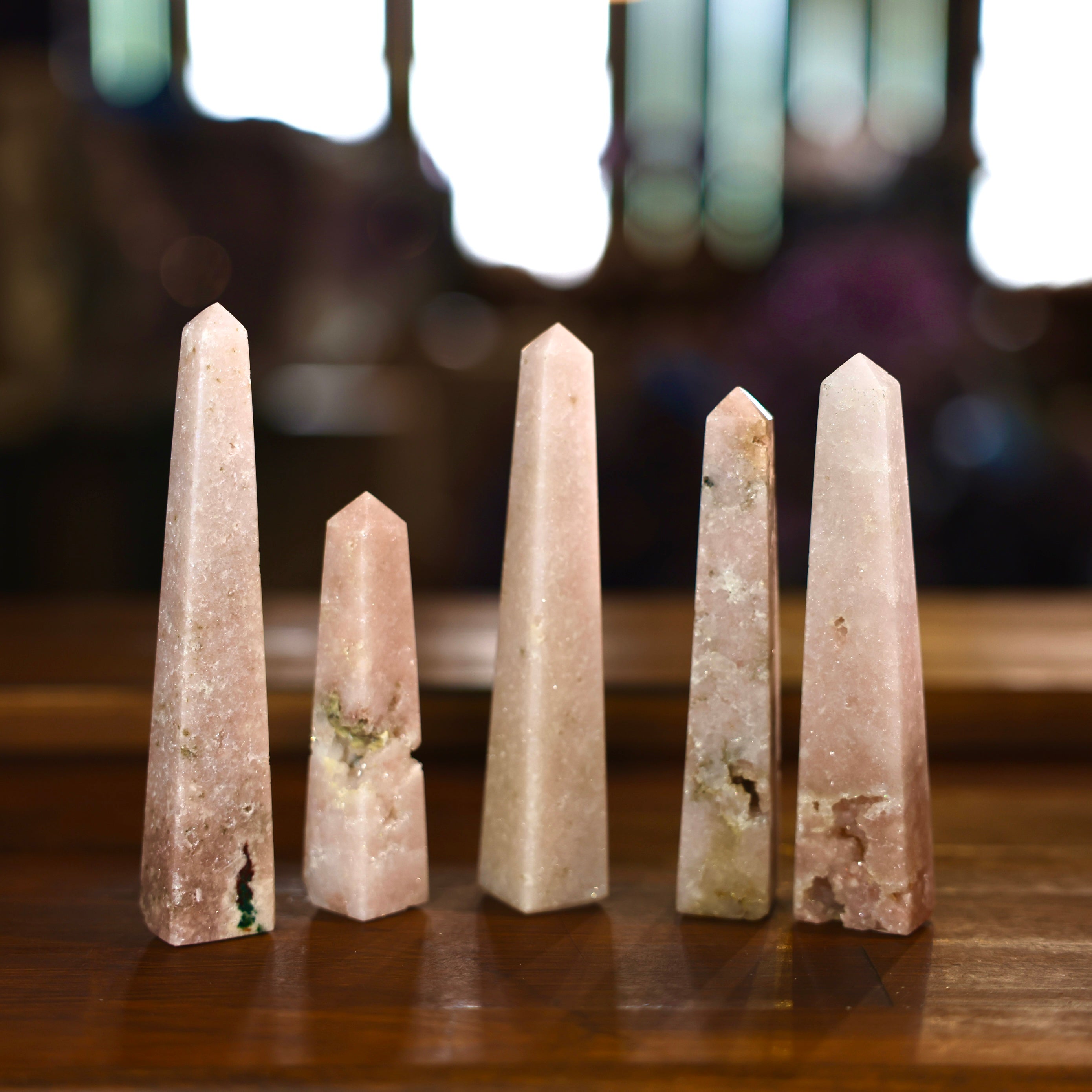 Pink Amethyst Obelisk
