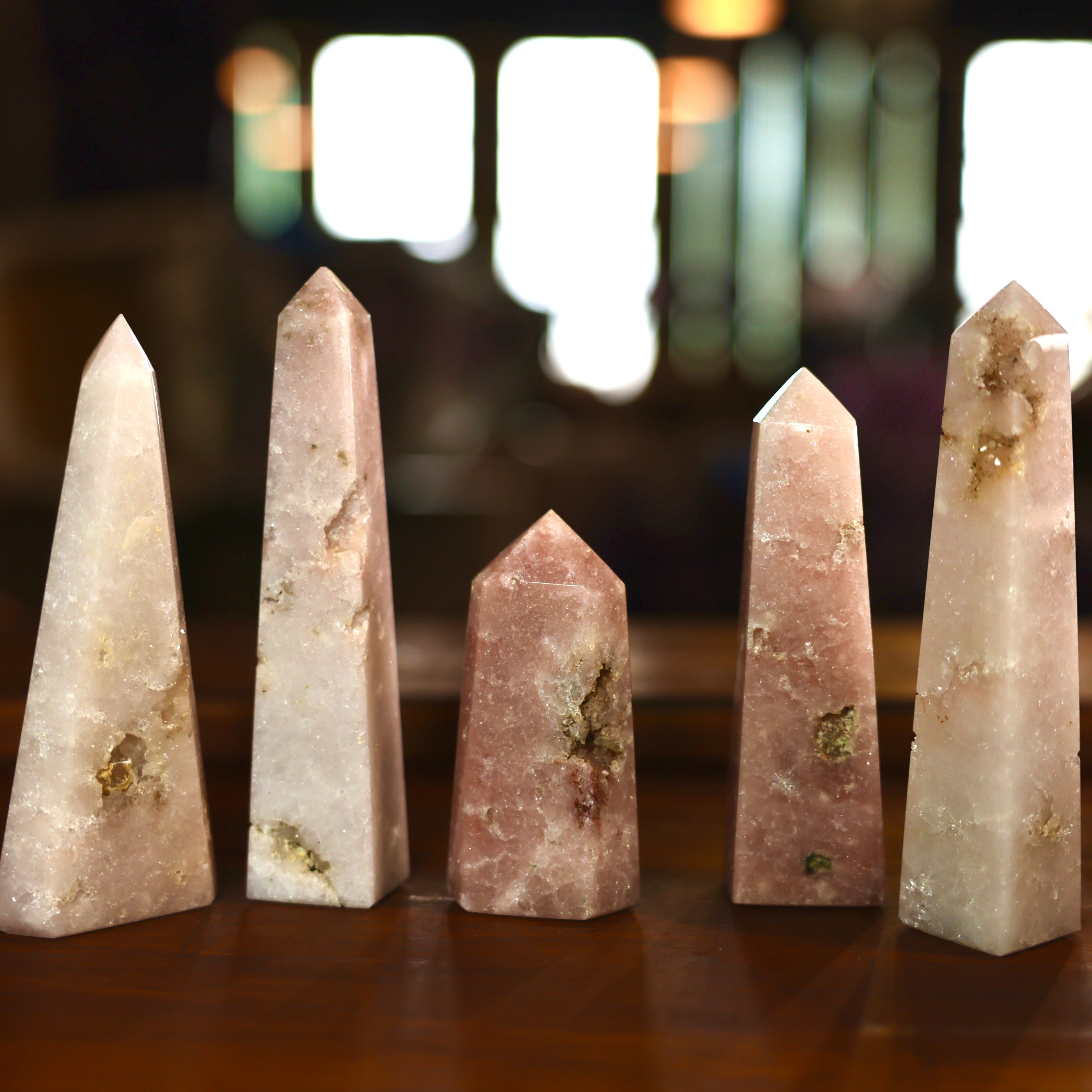 Pink Amethyst Obelisk