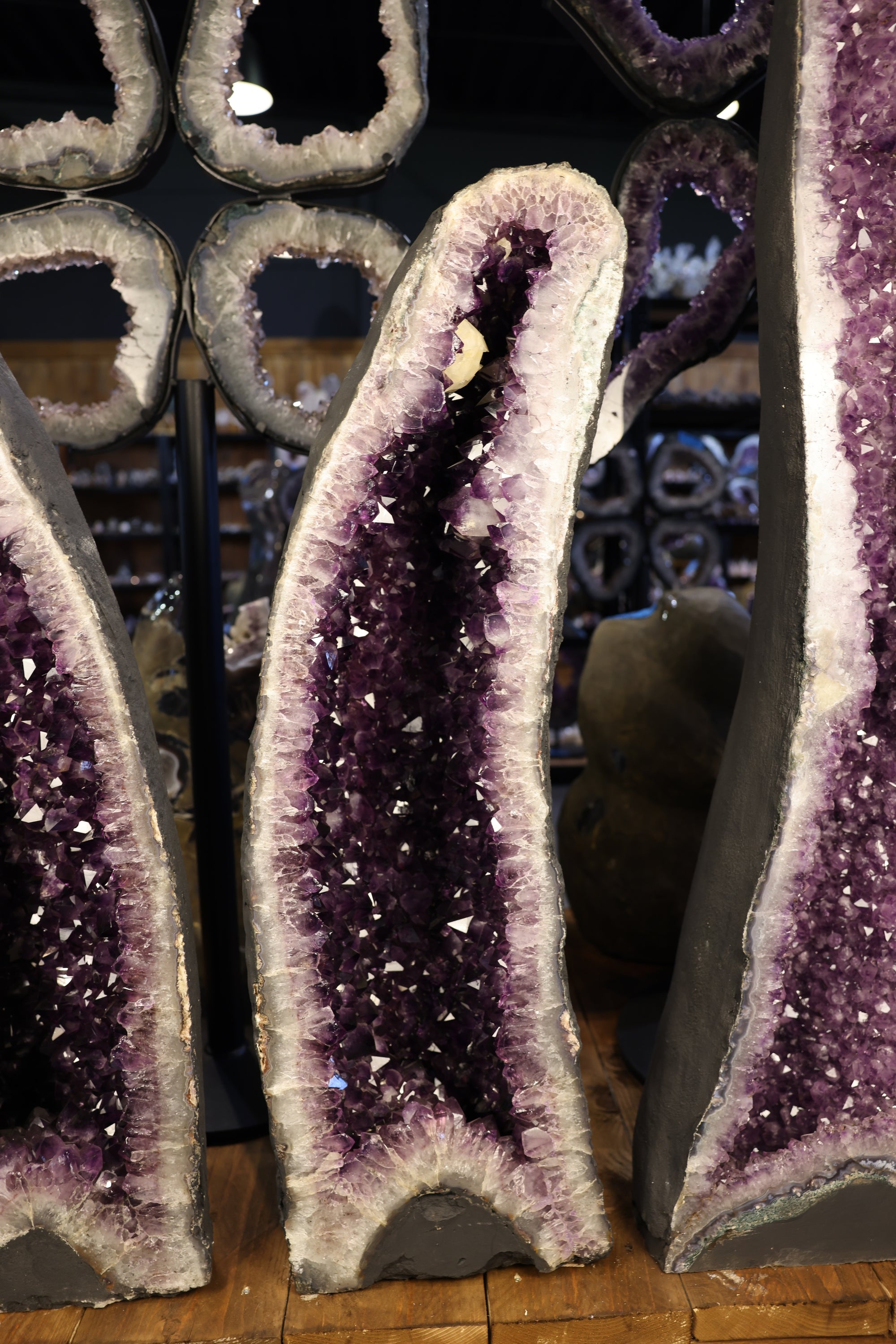Amethyst Geode "Twin Cathedral XL" – 85KG (#055)