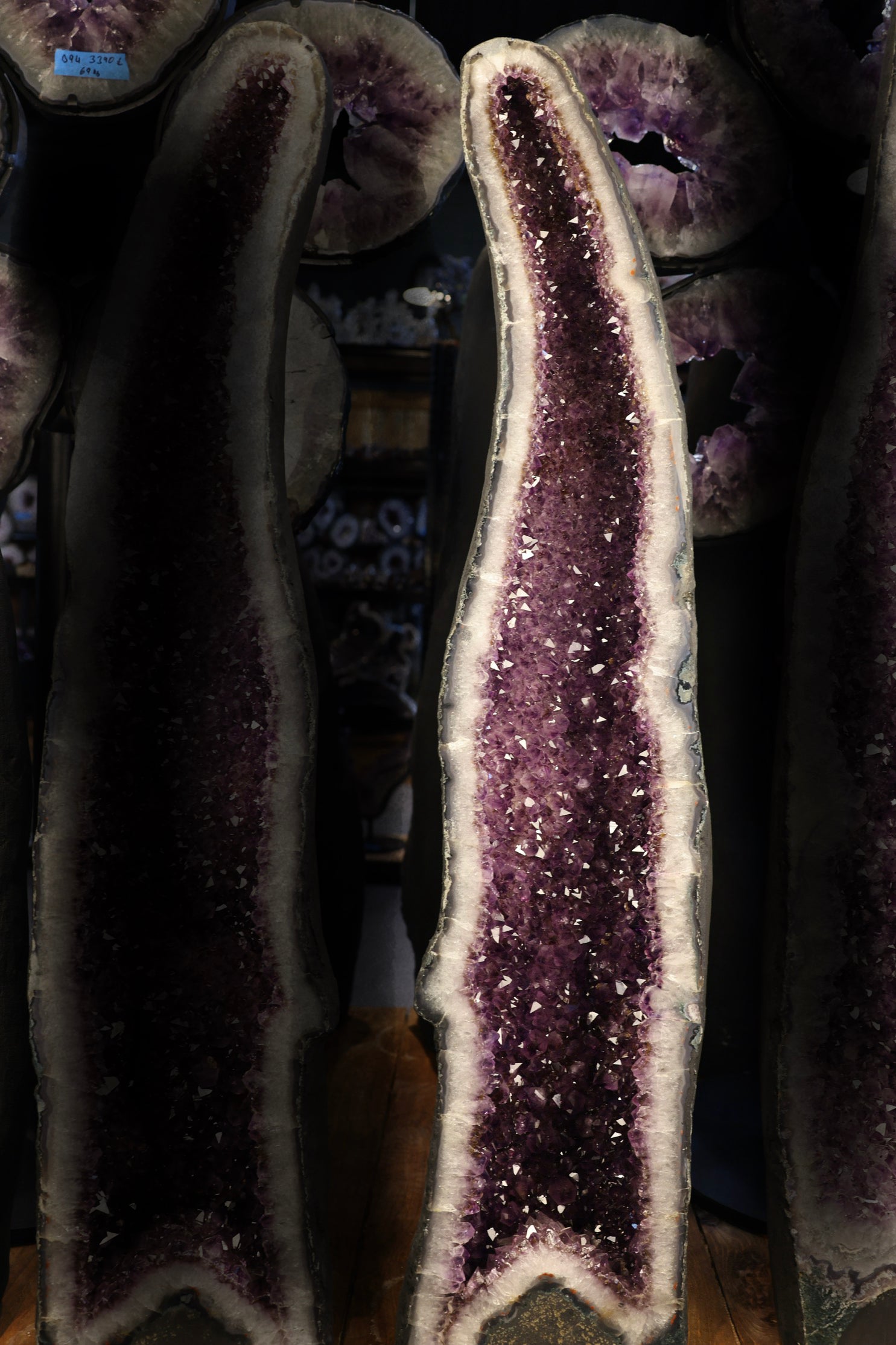 Amethyst-Druse „Twin Cathedral L“ – 67,8 kg