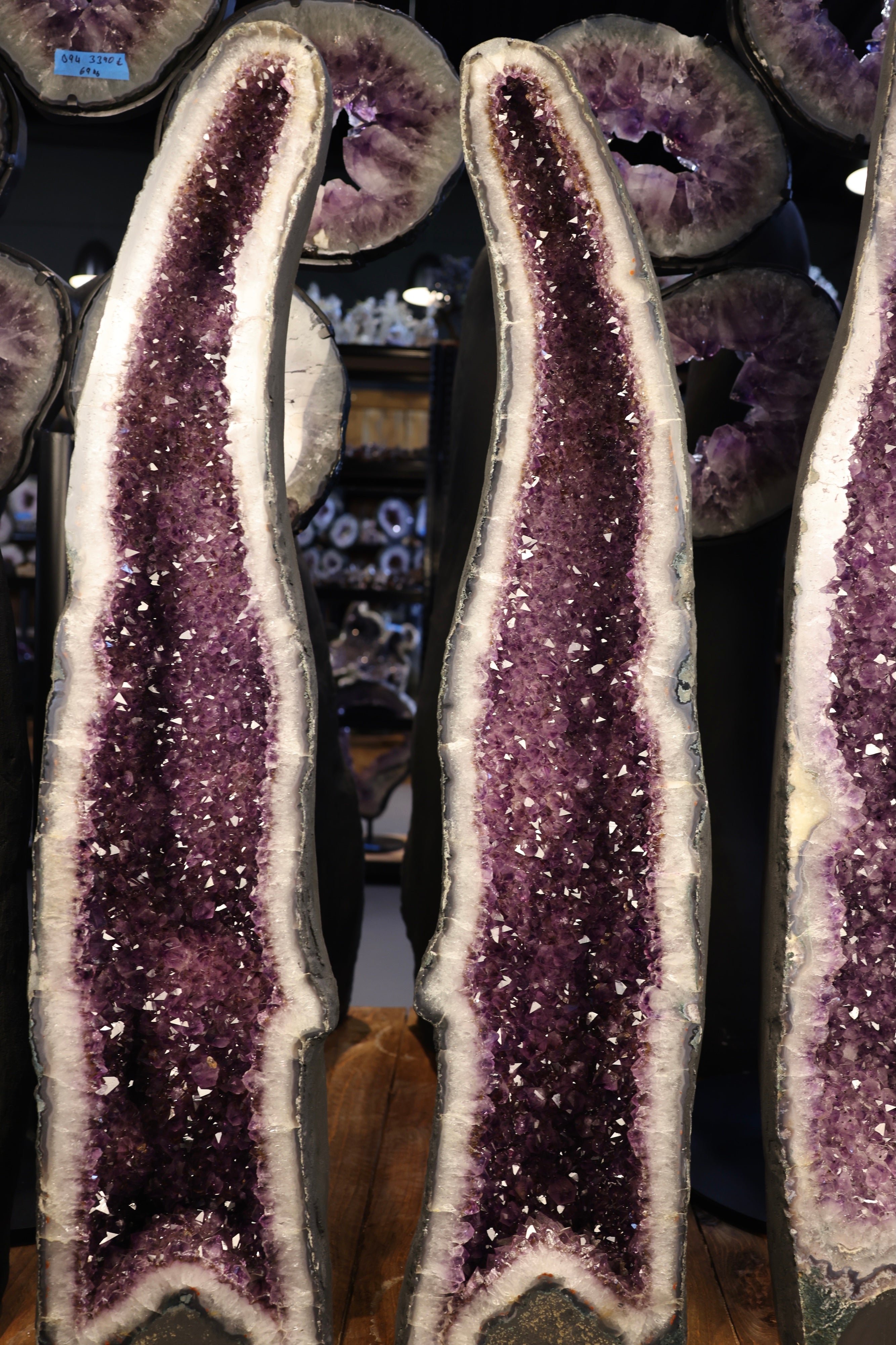Amethyst Geode "Twin Cathedral L" - 67.8KG (#059)