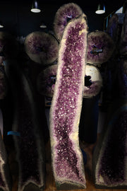 Amethyst Geode "Twin Cathedral XL" – 88KG (#057)
