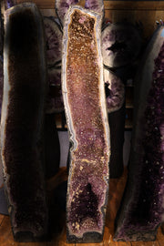 Amethyst-Druse „Twin Cathedral XL“ – 81,4 kg