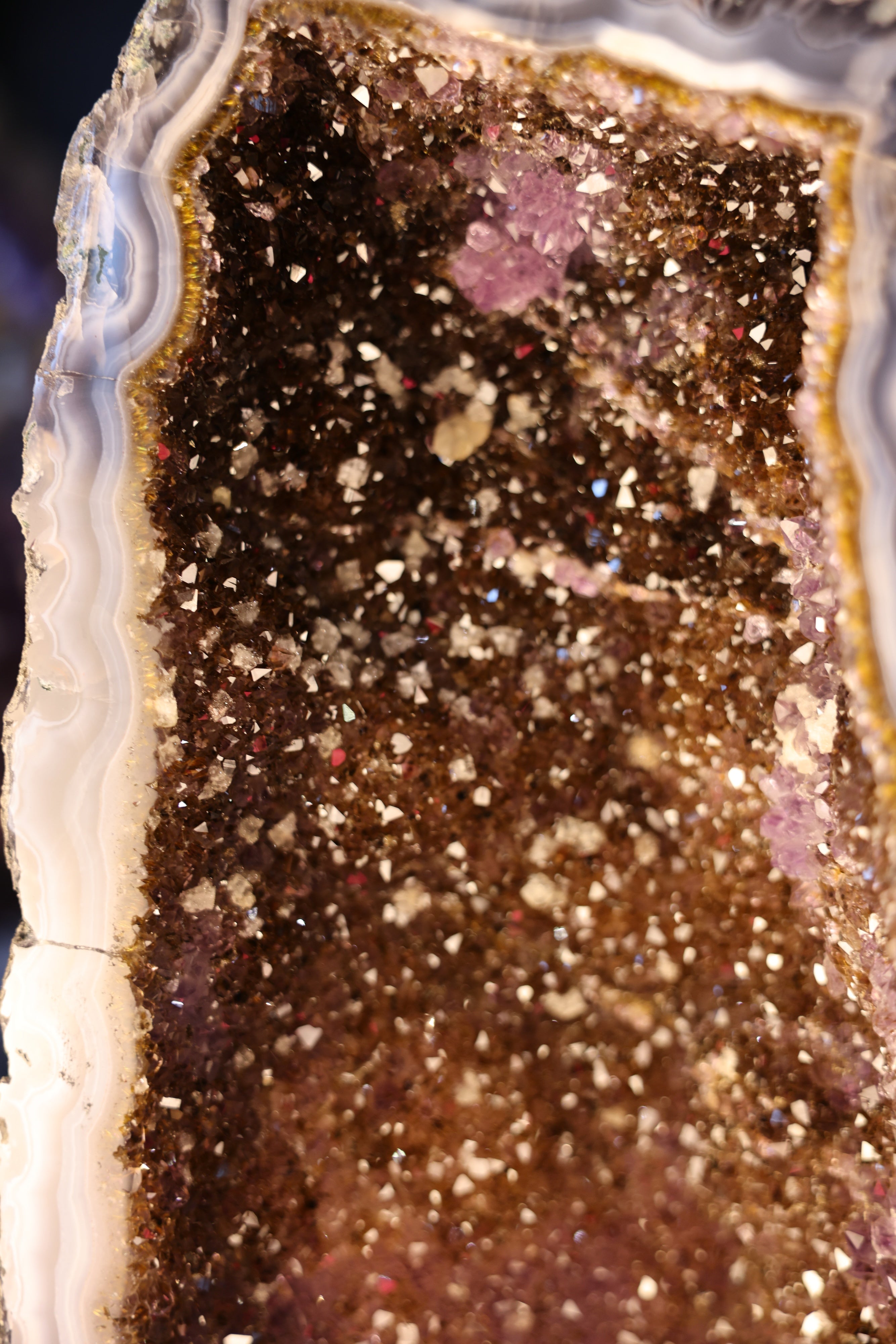 Amethyst-Druse „Twin Cathedral XL“ – 81,4 kg