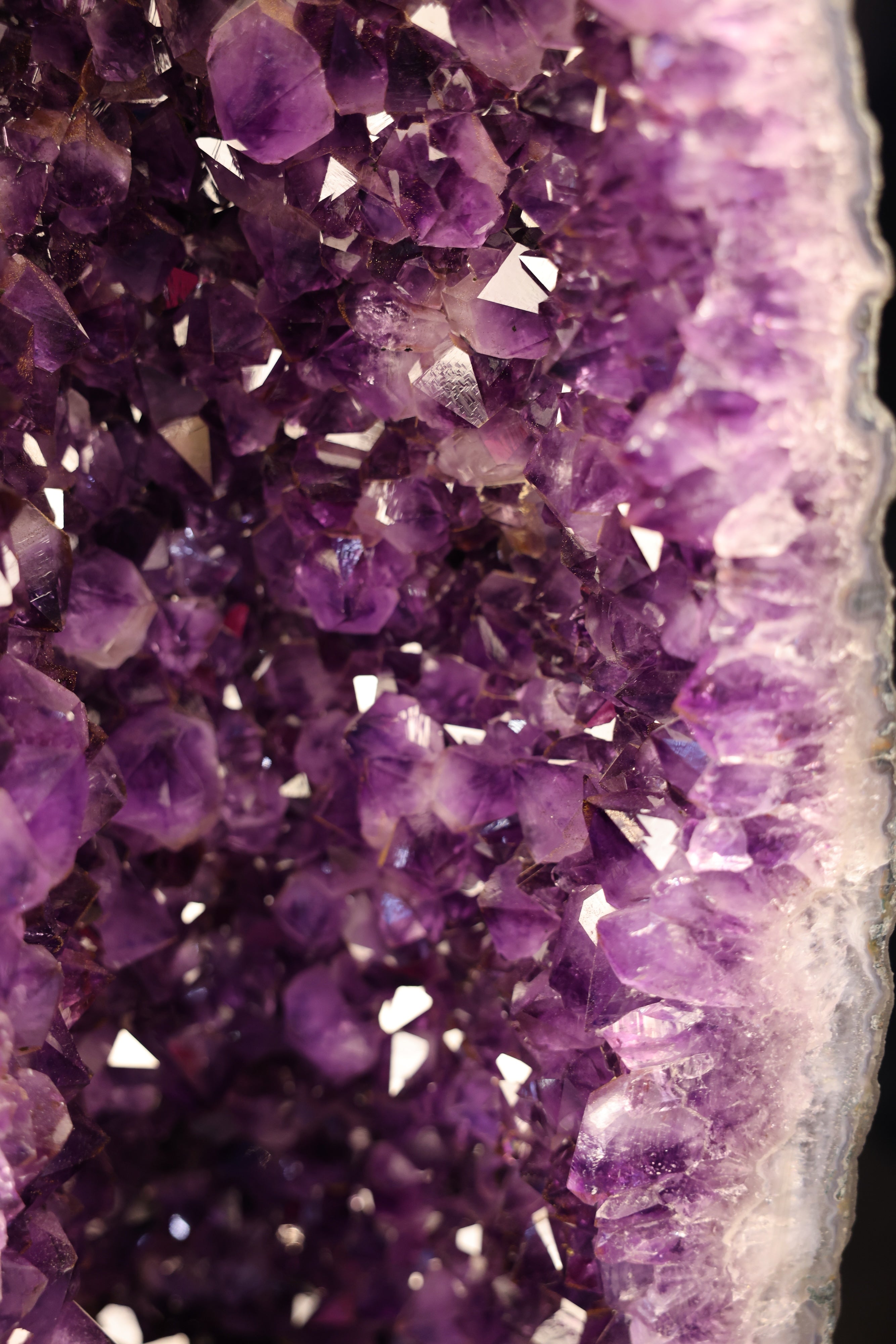 Amethyst-Druse „Cathedral XL“ – 96 kg
