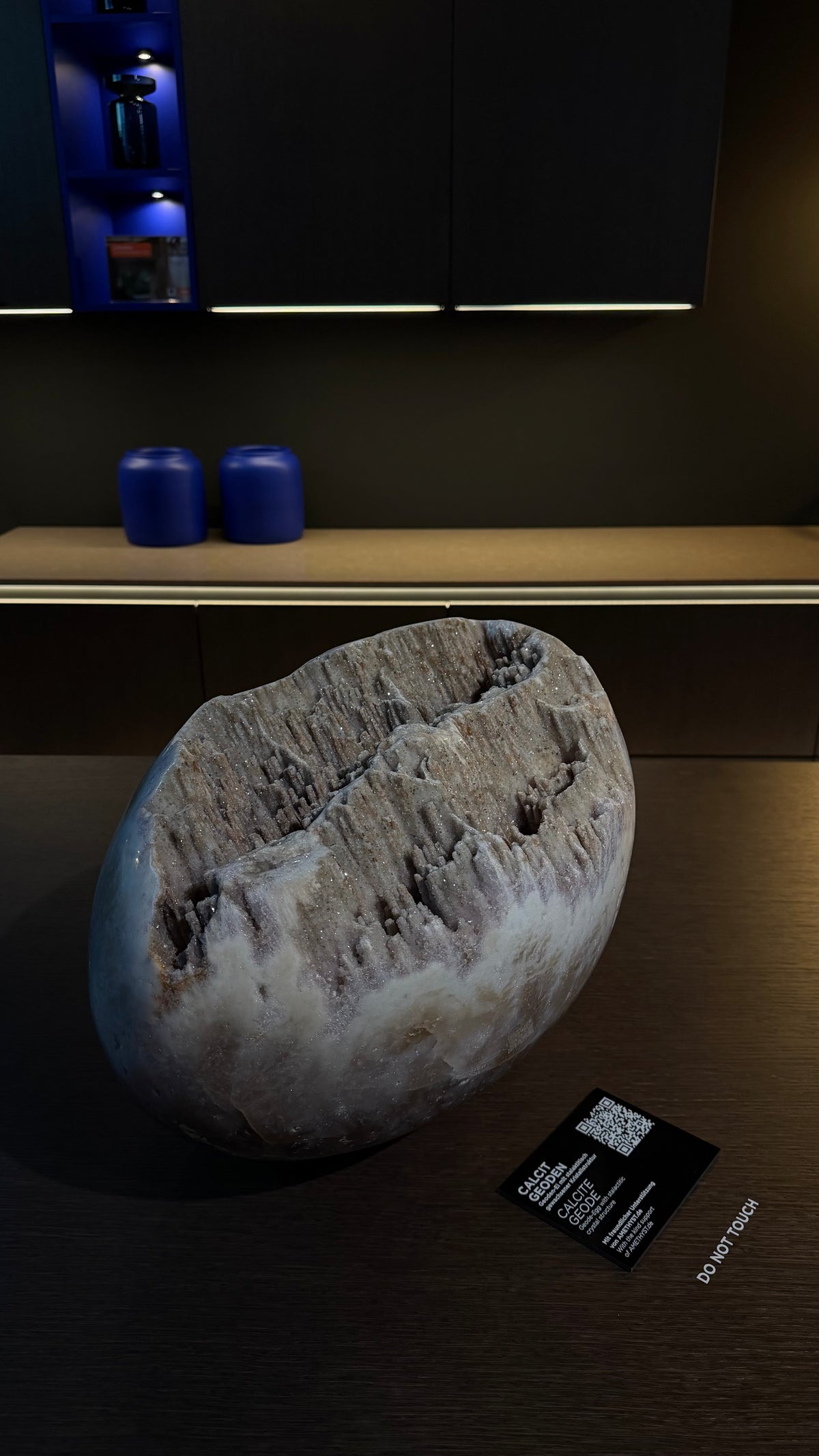 Calcit Geoden-Ei - 83 kg (#363)