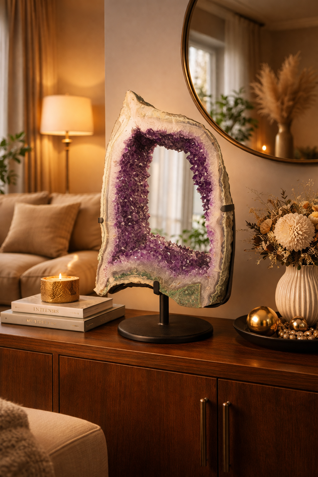 Amethyst-Portal „Mirror Gate L“ – 28,7 kg
