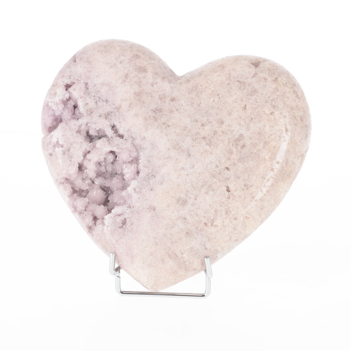 Pink Amethyst Herz (#118)