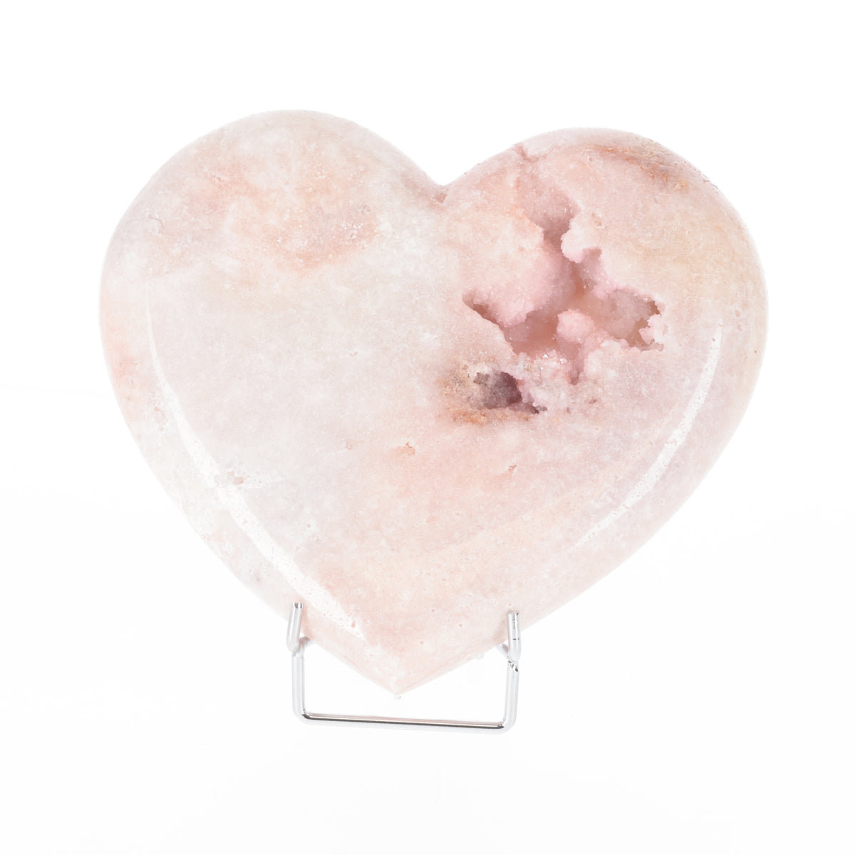 Pink Amethyst Heart (#115)