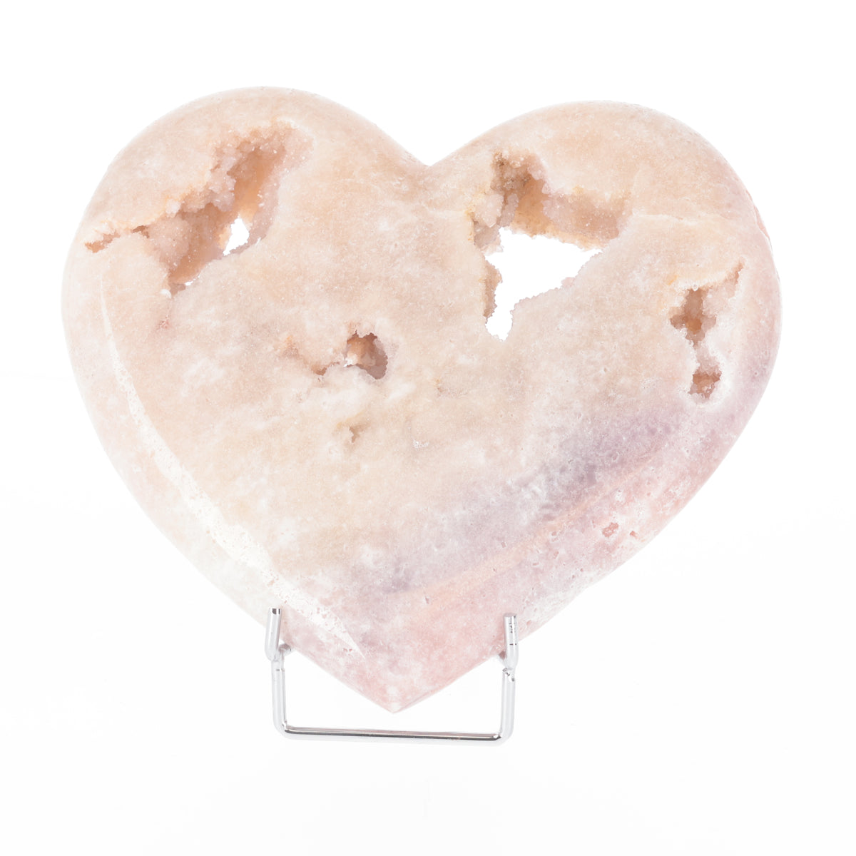 Pink Amethyst Heart (#109)
