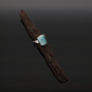 Handgefertigte Larimar Ringe aus 925 Sterling Silber | Unikat aus der Dominikanischen Republik (#737)