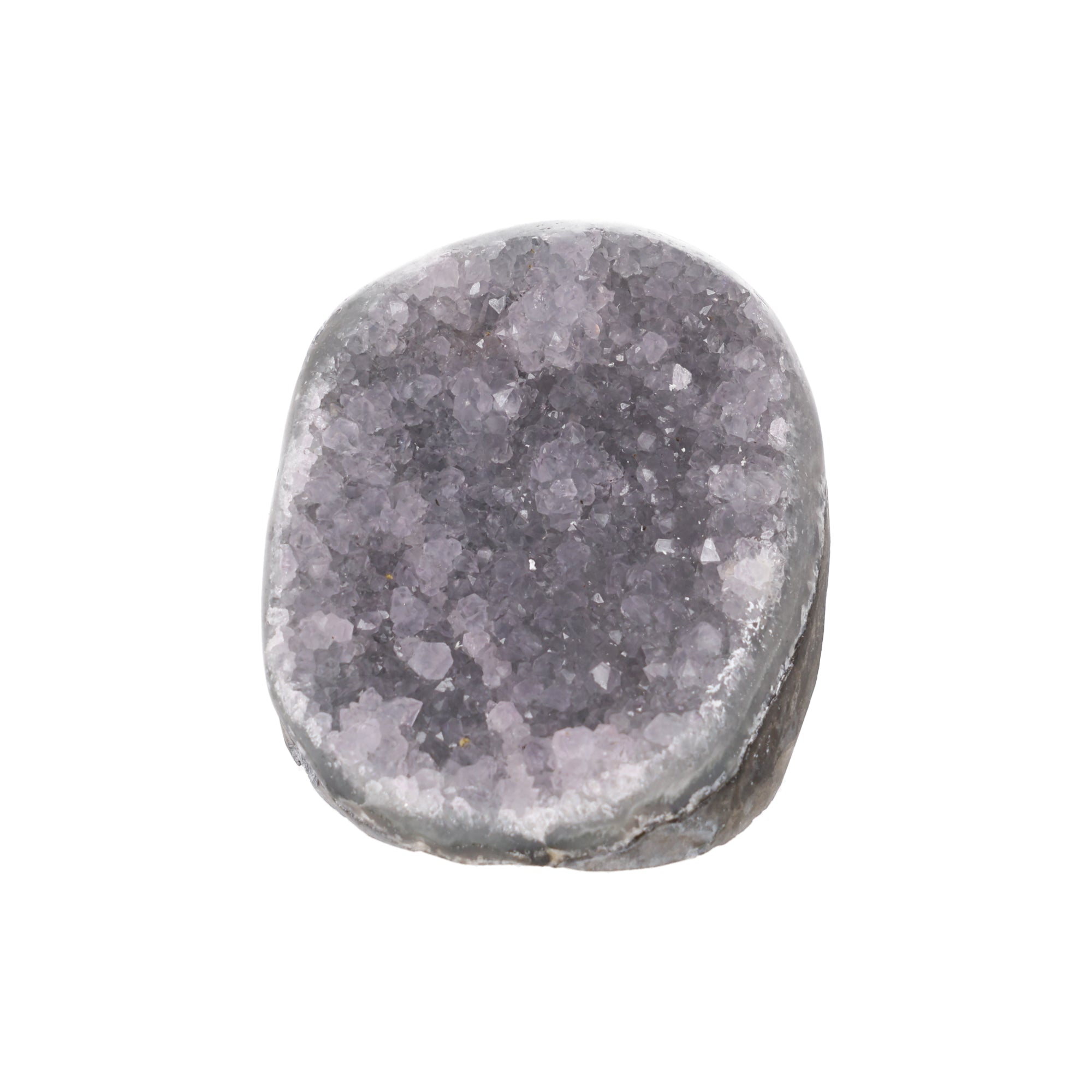 Silver Mist ✦ Heller Amethyst Kristall-Unikat – 405 g (#985)